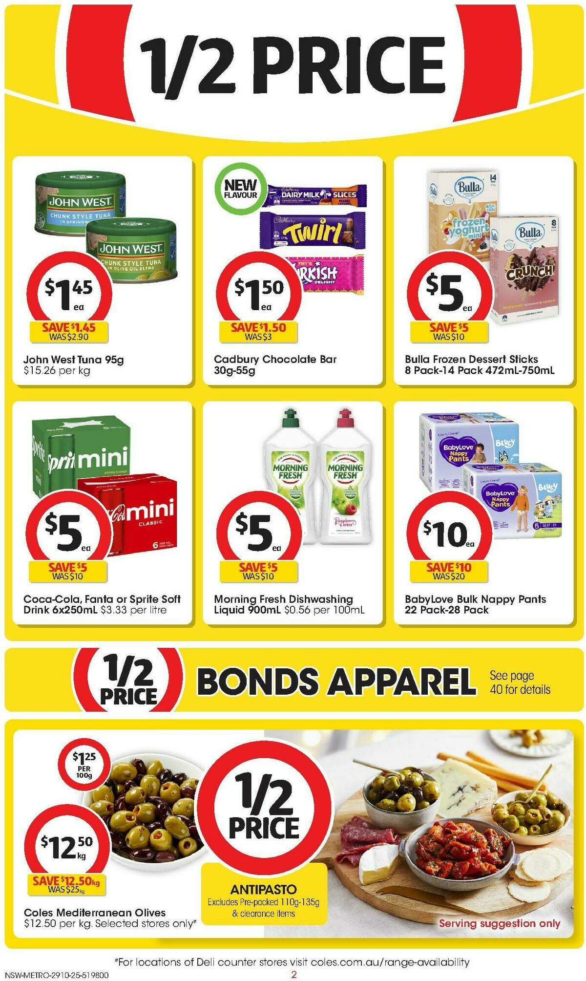 Coles Catalogues from 29 October