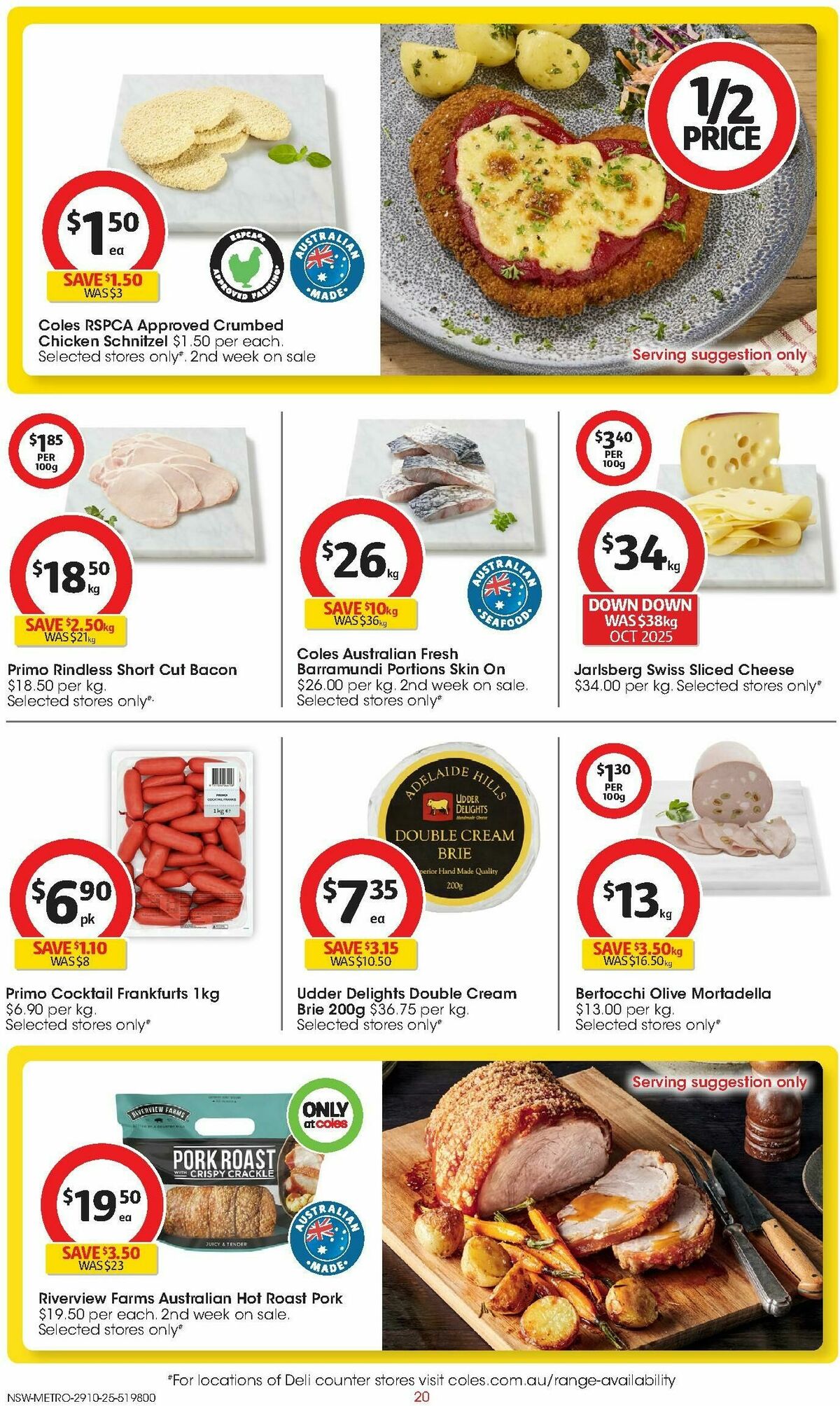 Coles Catalogues from 29 October