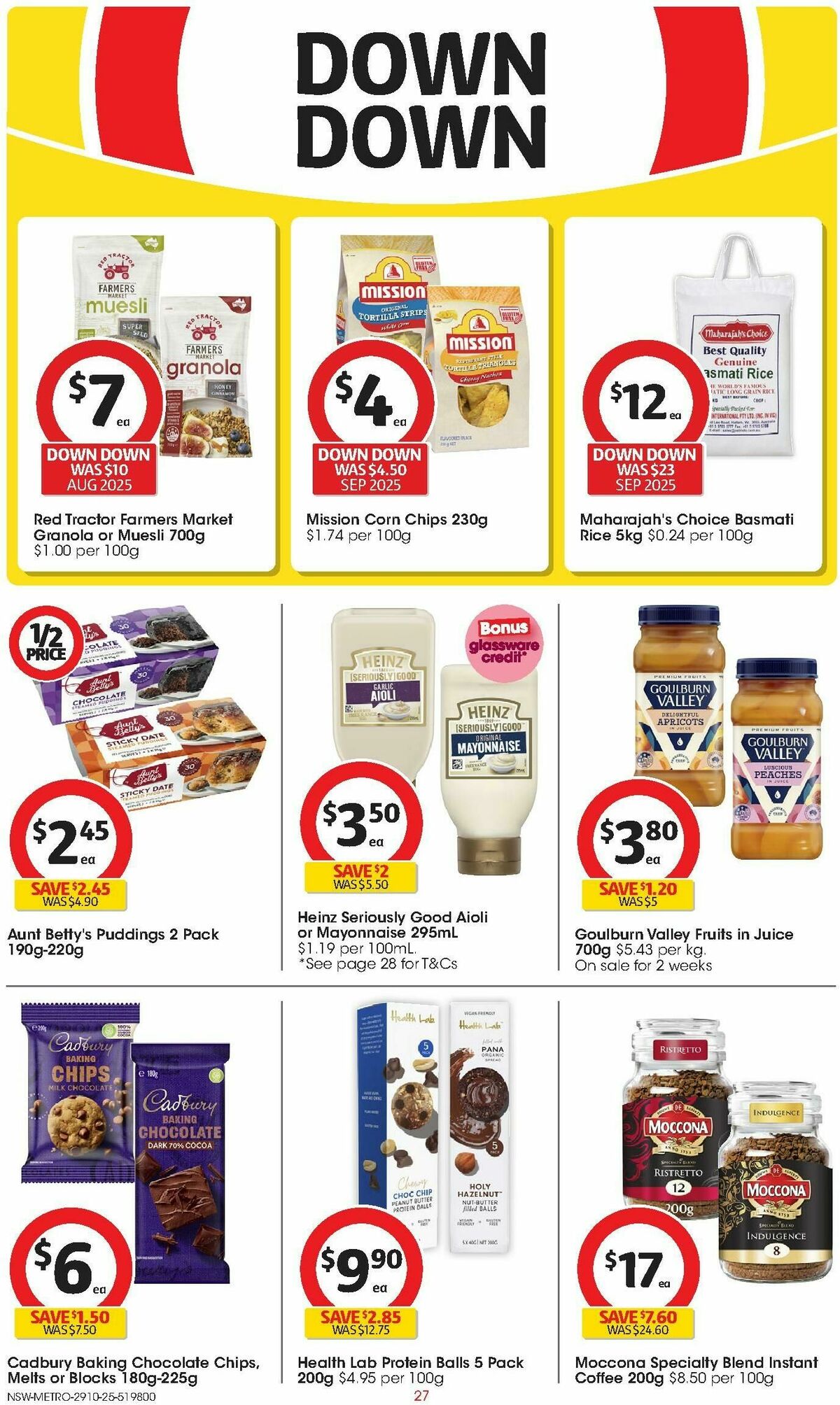 Coles Catalogues from 29 October