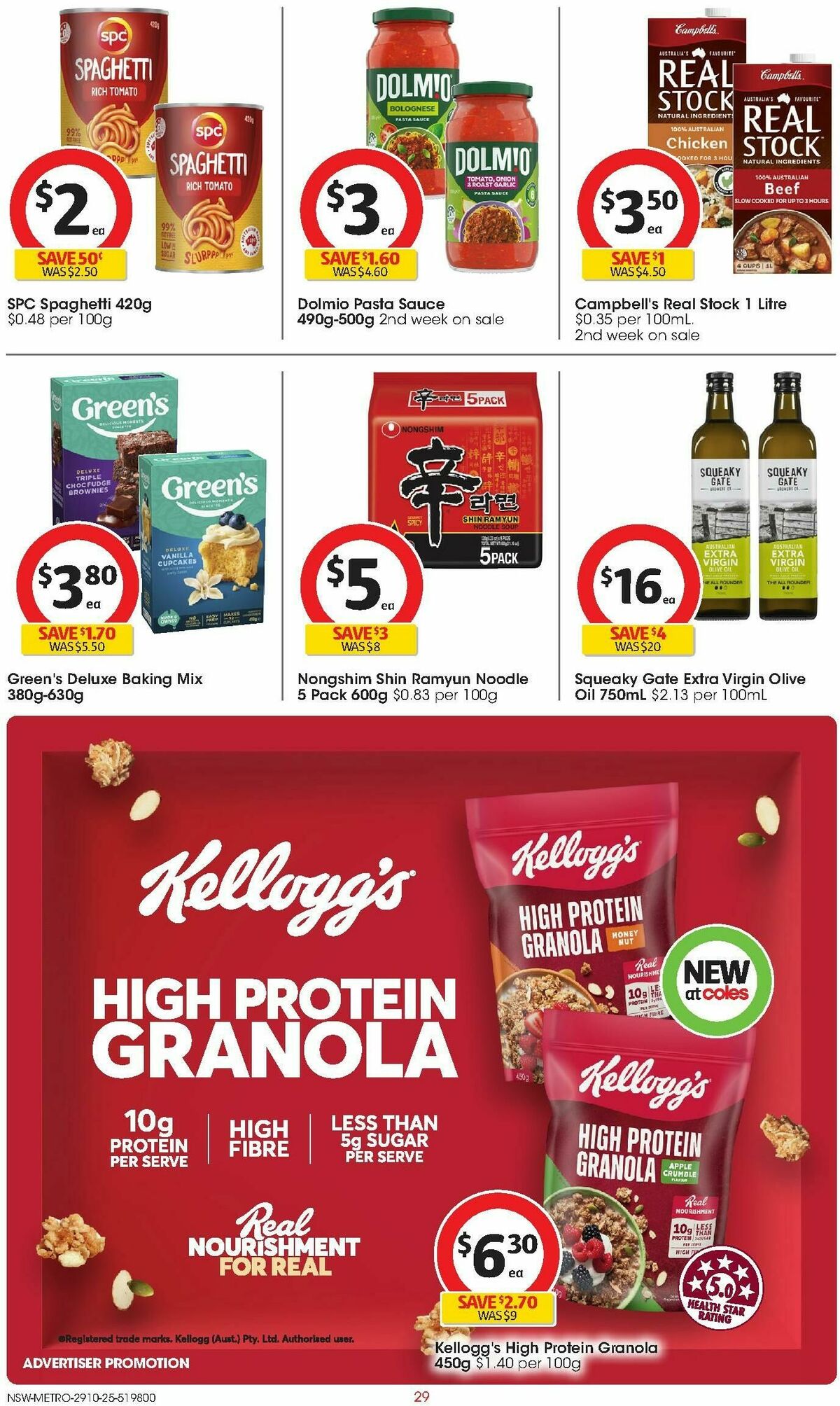 Coles Catalogues from 29 October