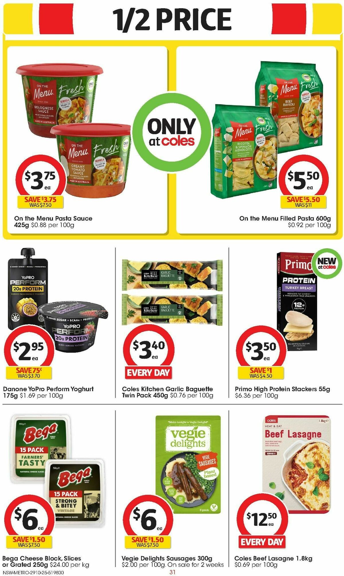 Coles Catalogues from 29 October