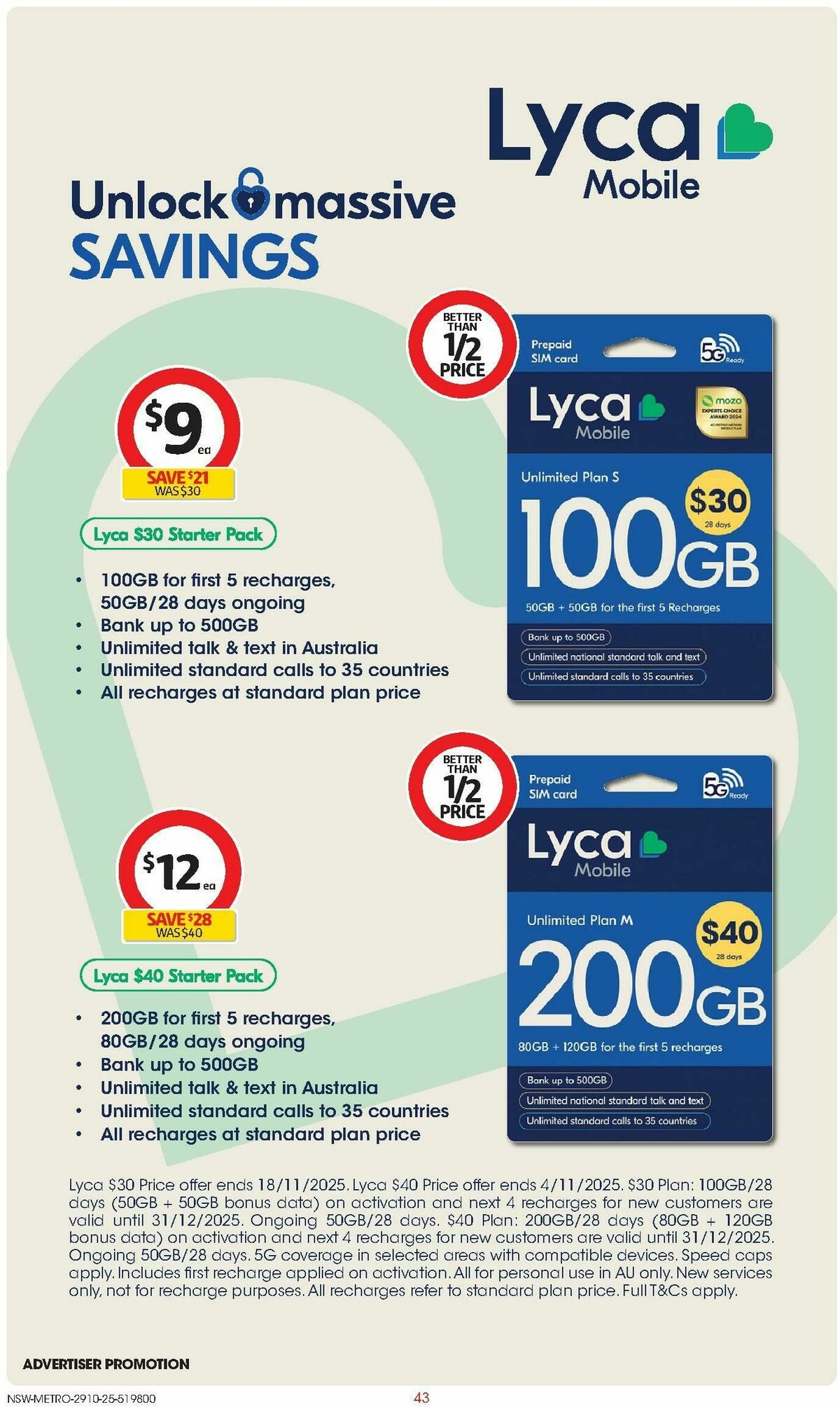 Coles Catalogues from 29 October