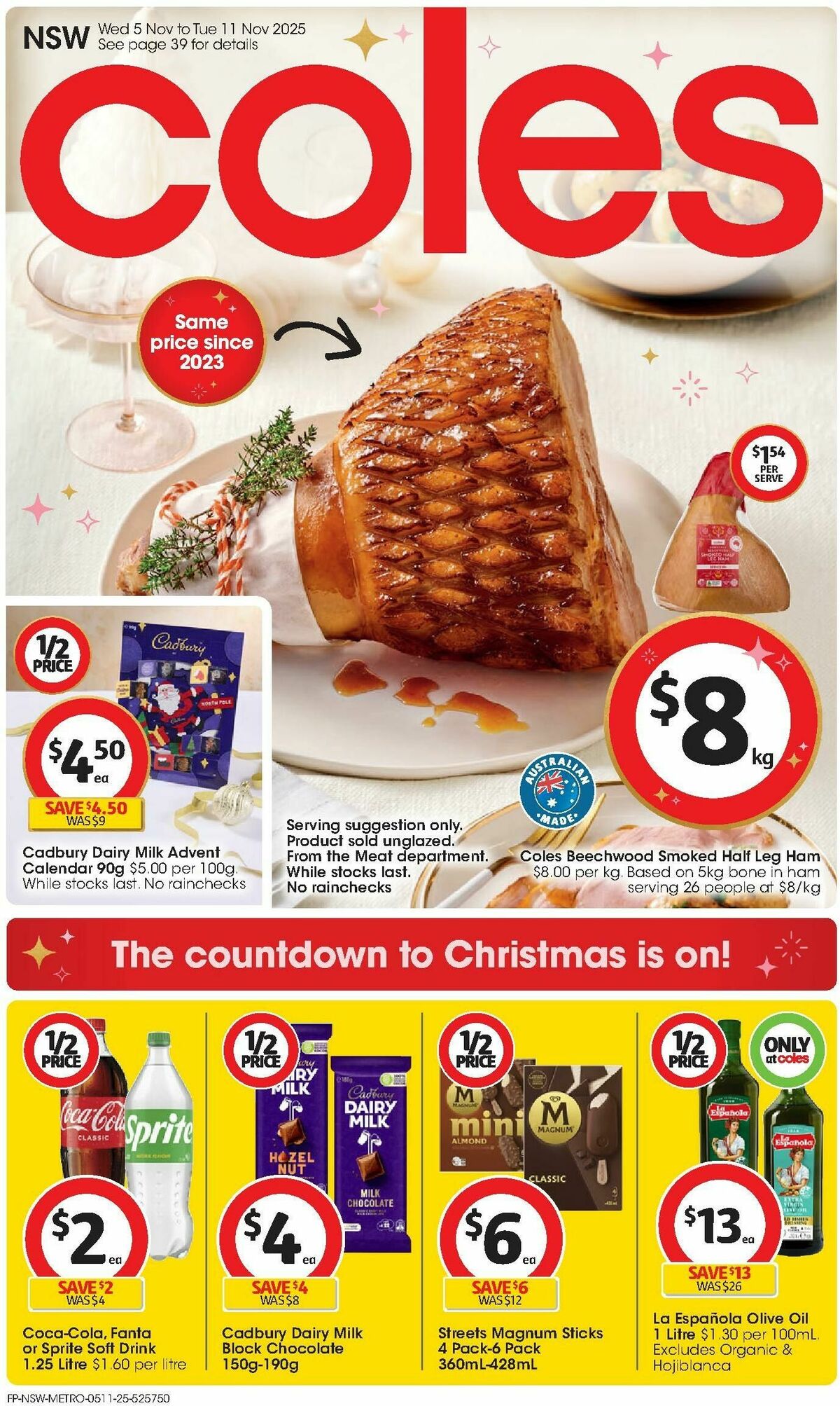 Coles Catalogues from 5 November