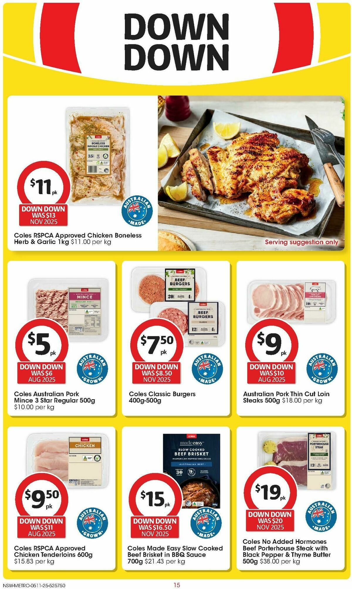 Coles Catalogues from 5 November