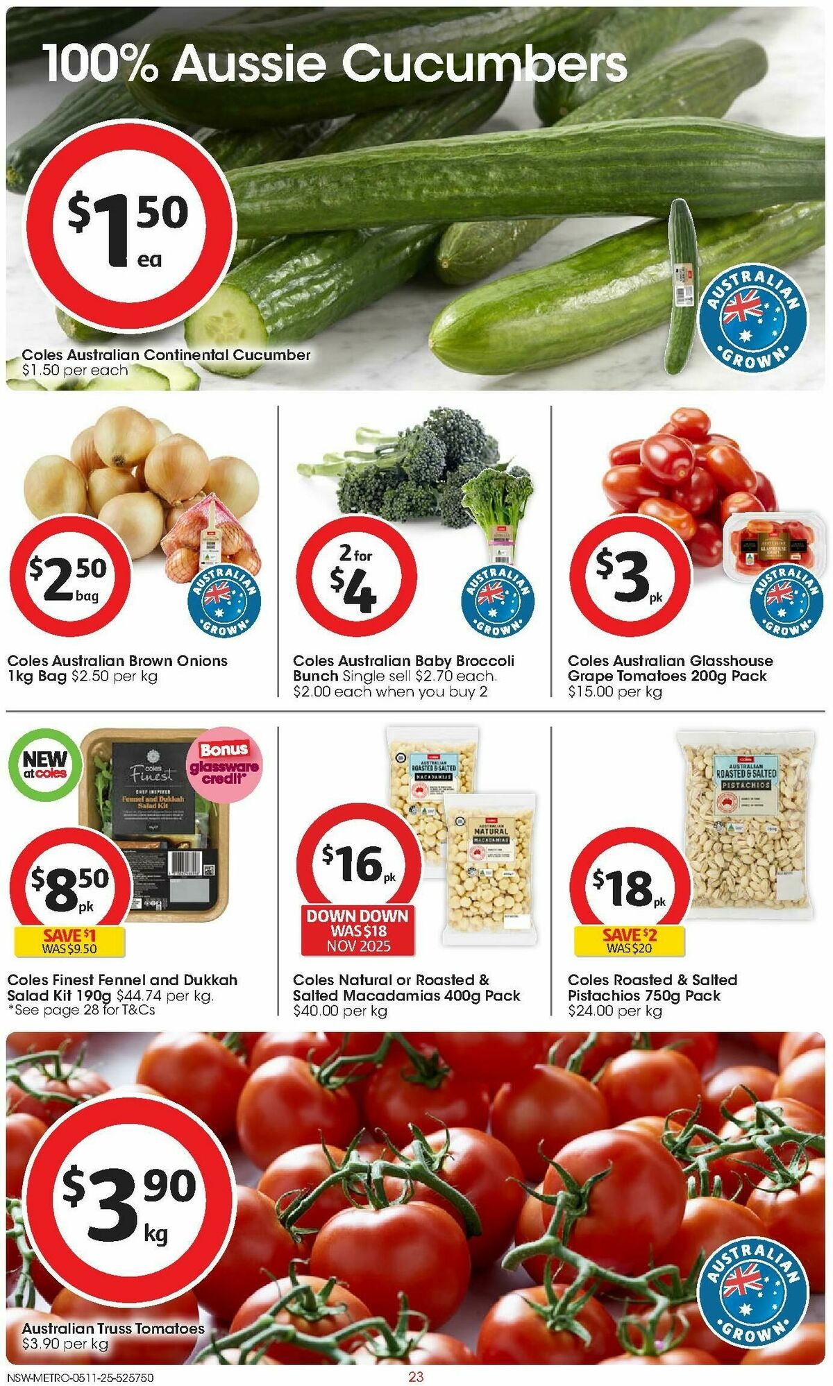 Coles Catalogues from 5 November