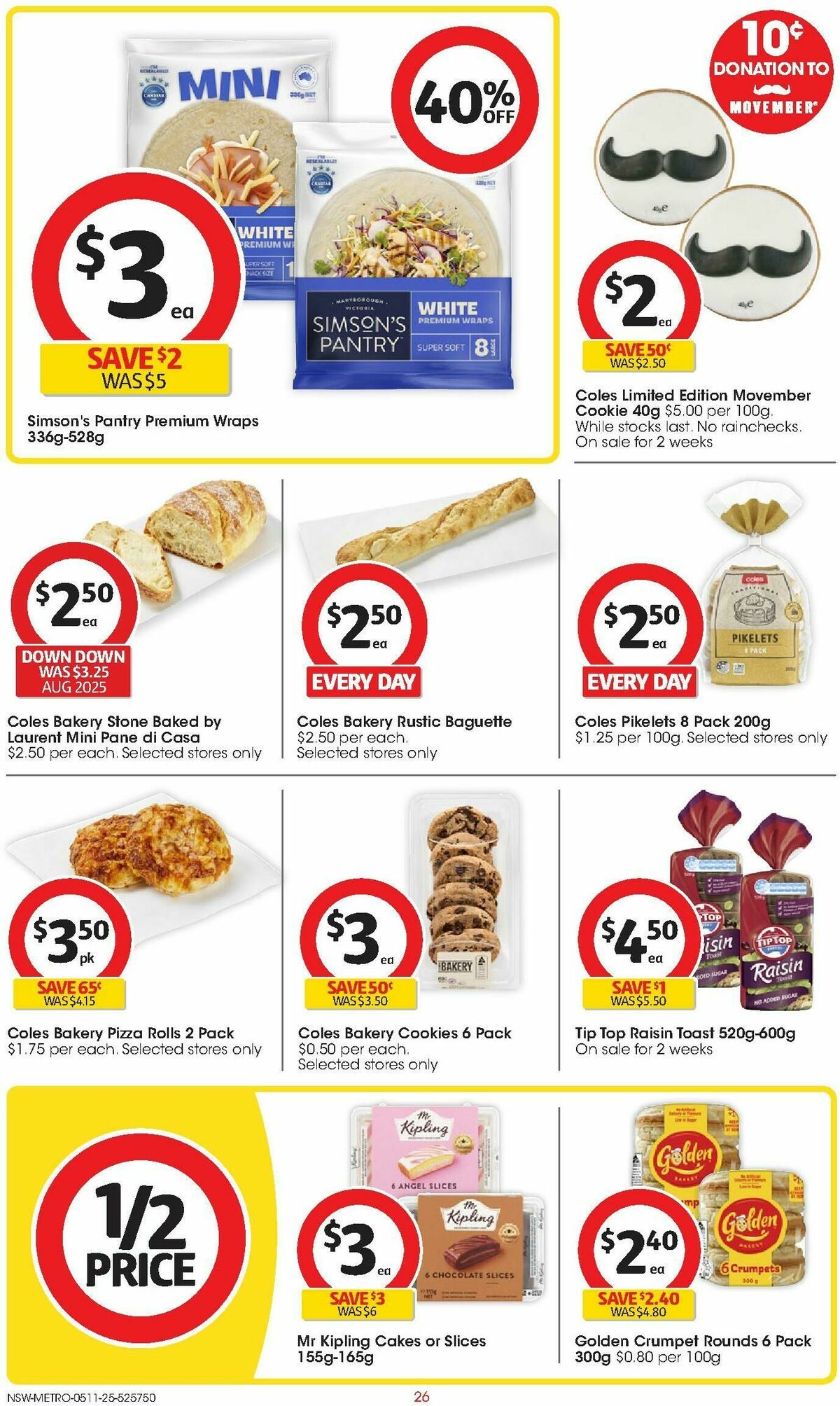 Coles Catalogues from 5 November