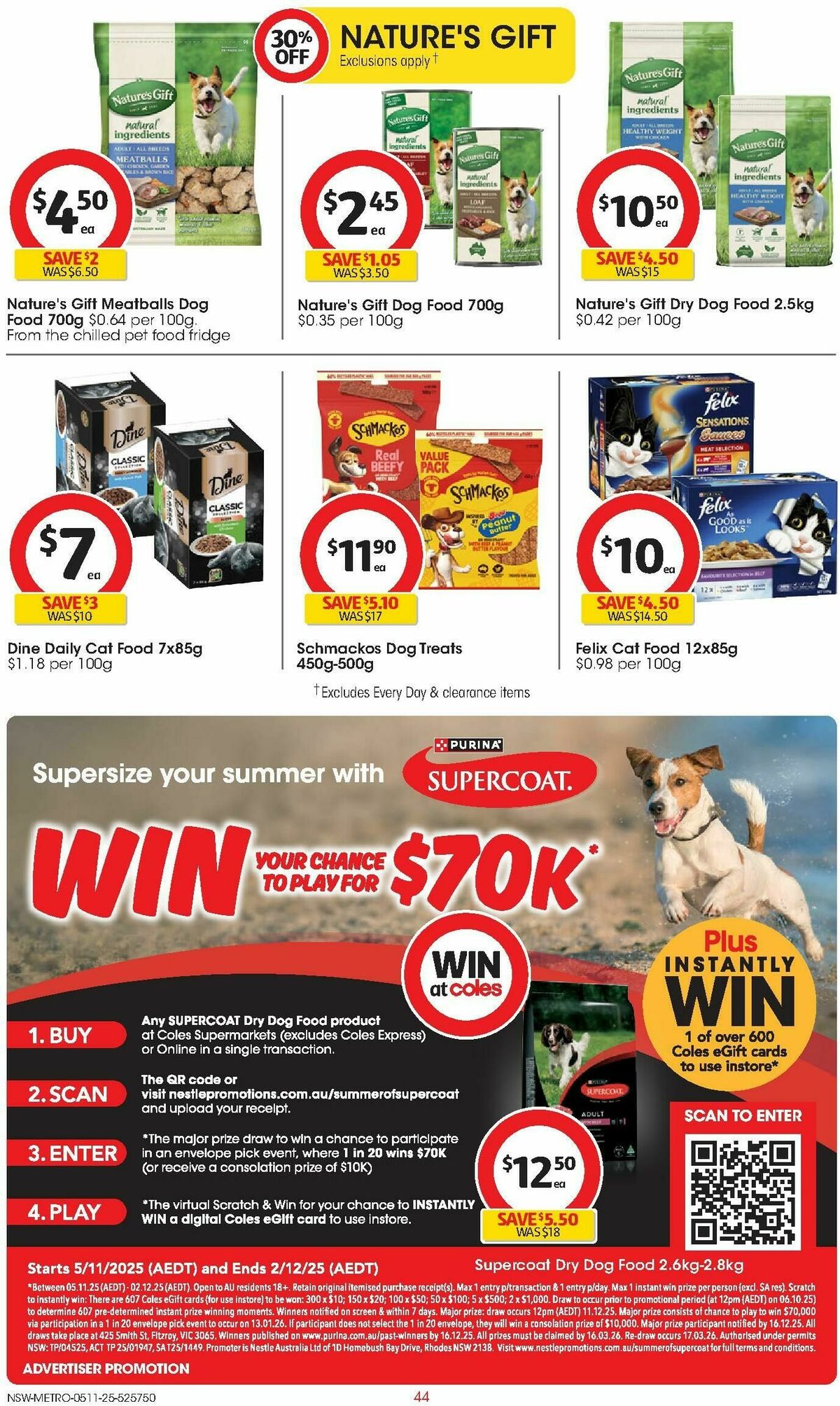 Coles Catalogues from 5 November
