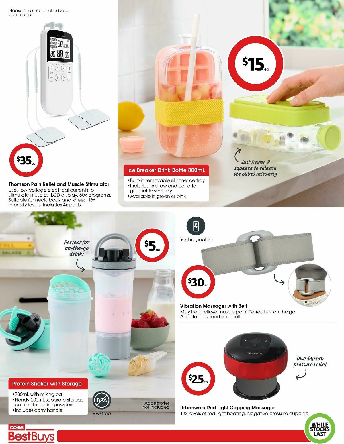 Coles Best Buys - Living Well Catalogues from 7 November