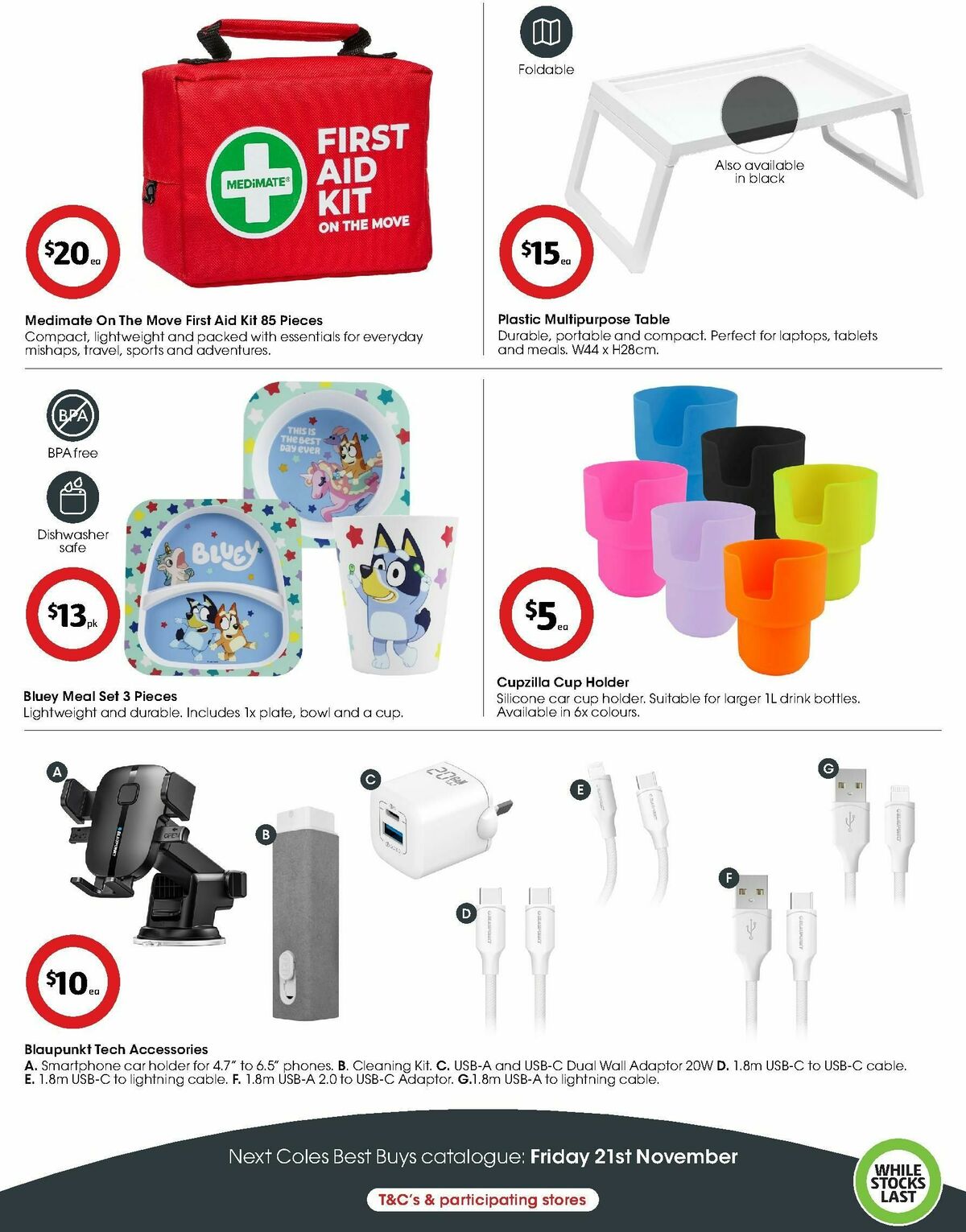 Coles Best Buys - Living Well Catalogues from 7 November