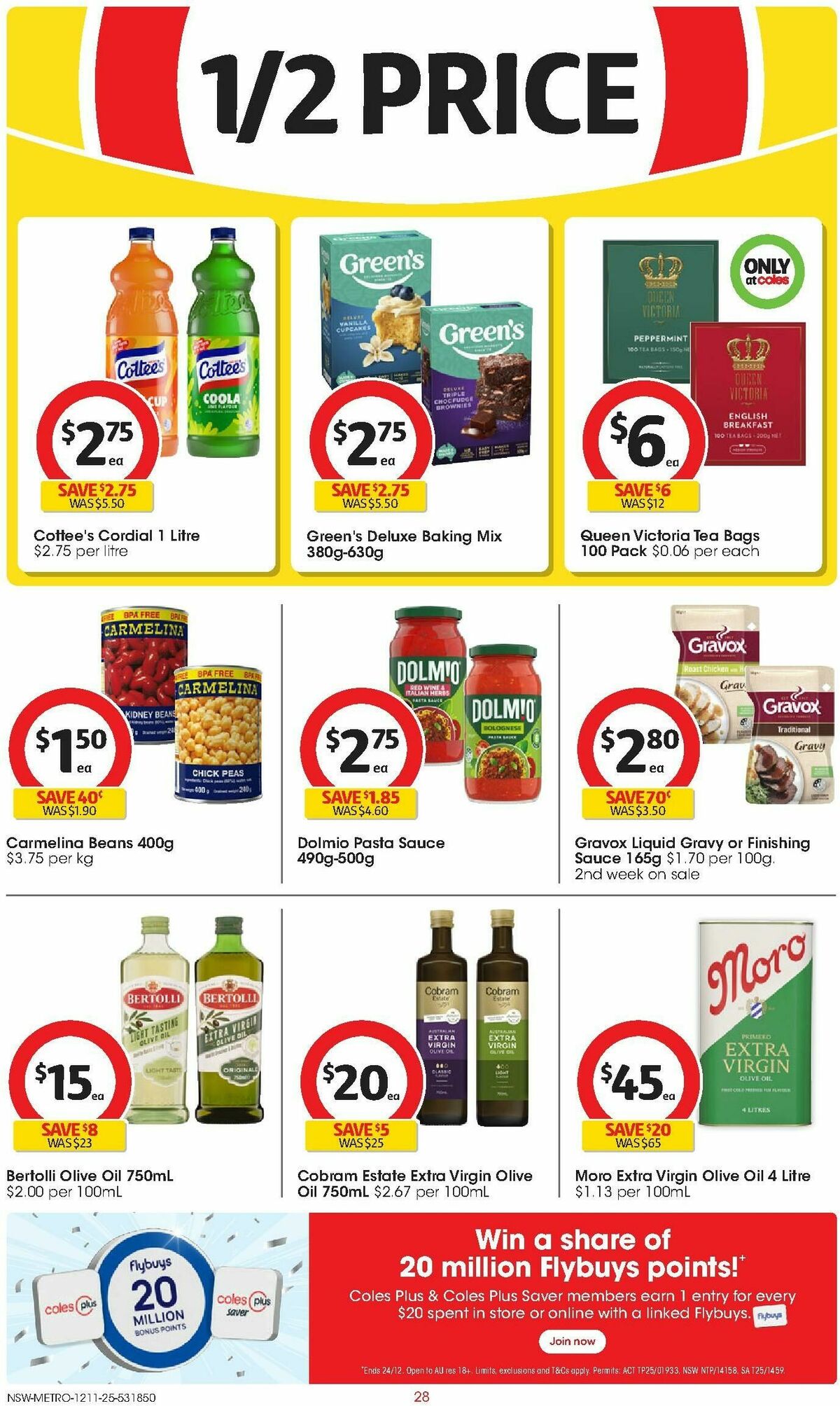 Coles Catalogues from 12 November