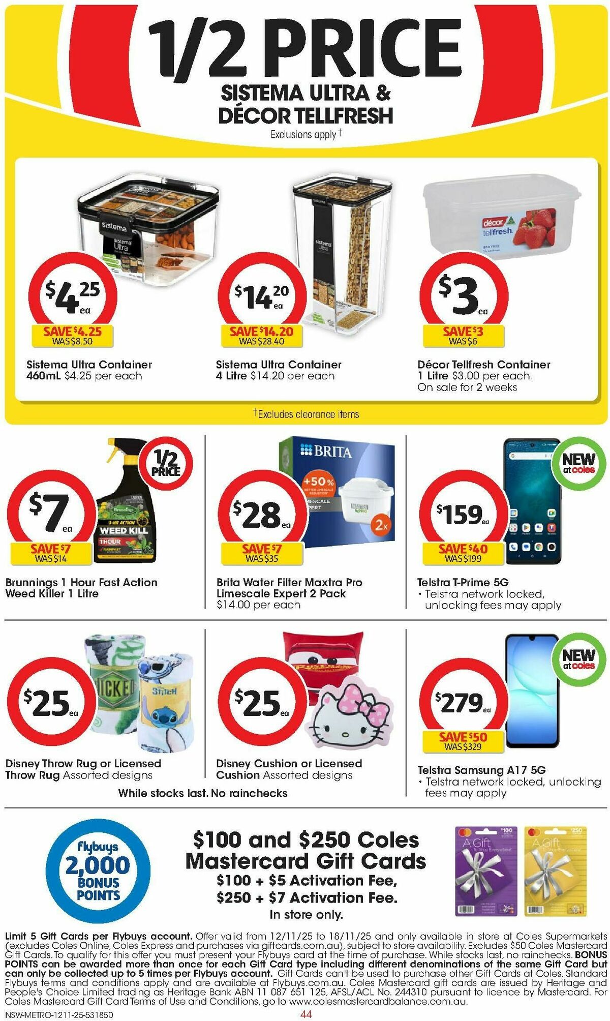 Coles Catalogues from 12 November