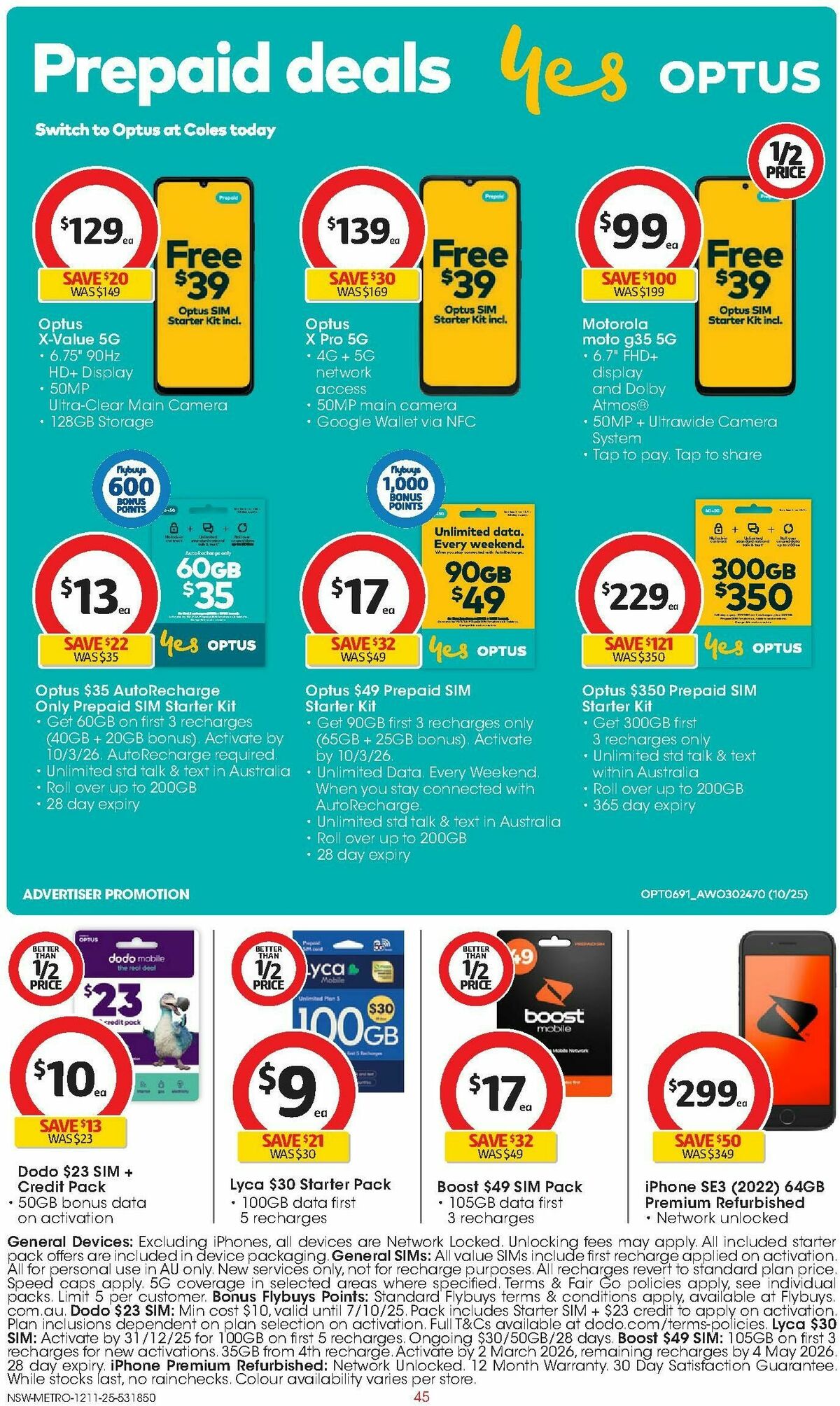Coles Catalogues from 12 November