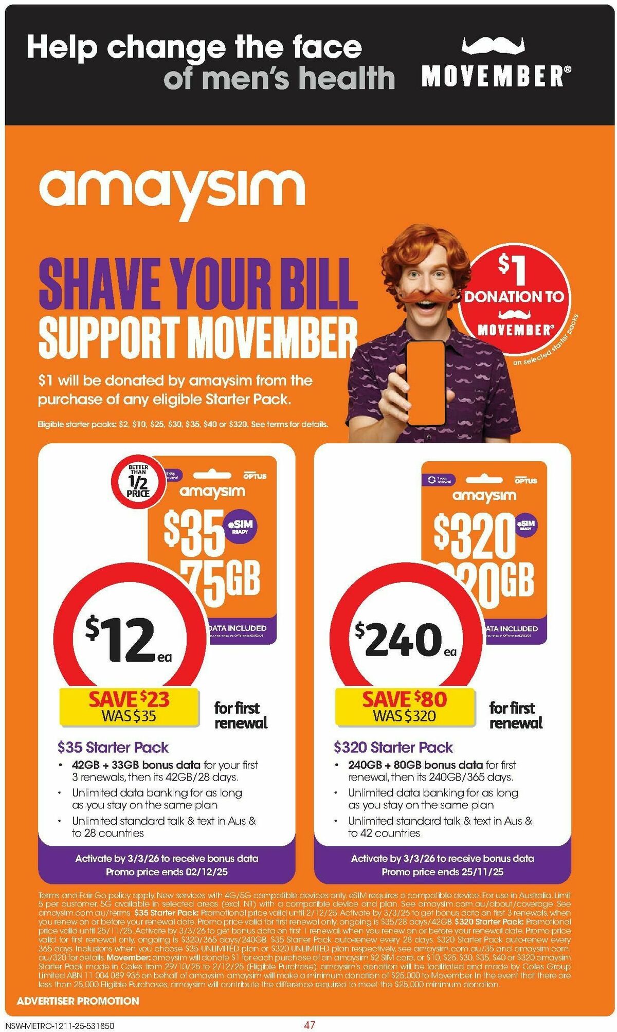 Coles Catalogues from 12 November