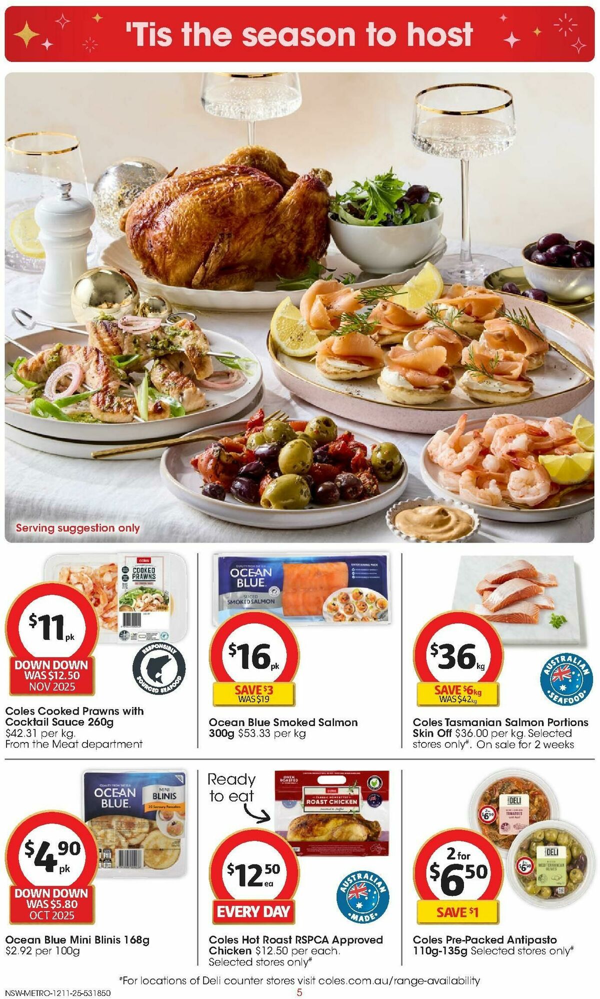 Coles Catalogues from 12 November