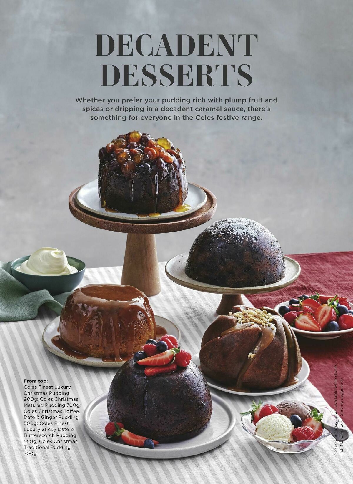 Coles Your Guide to the Festive Season Catalogues from 6 November