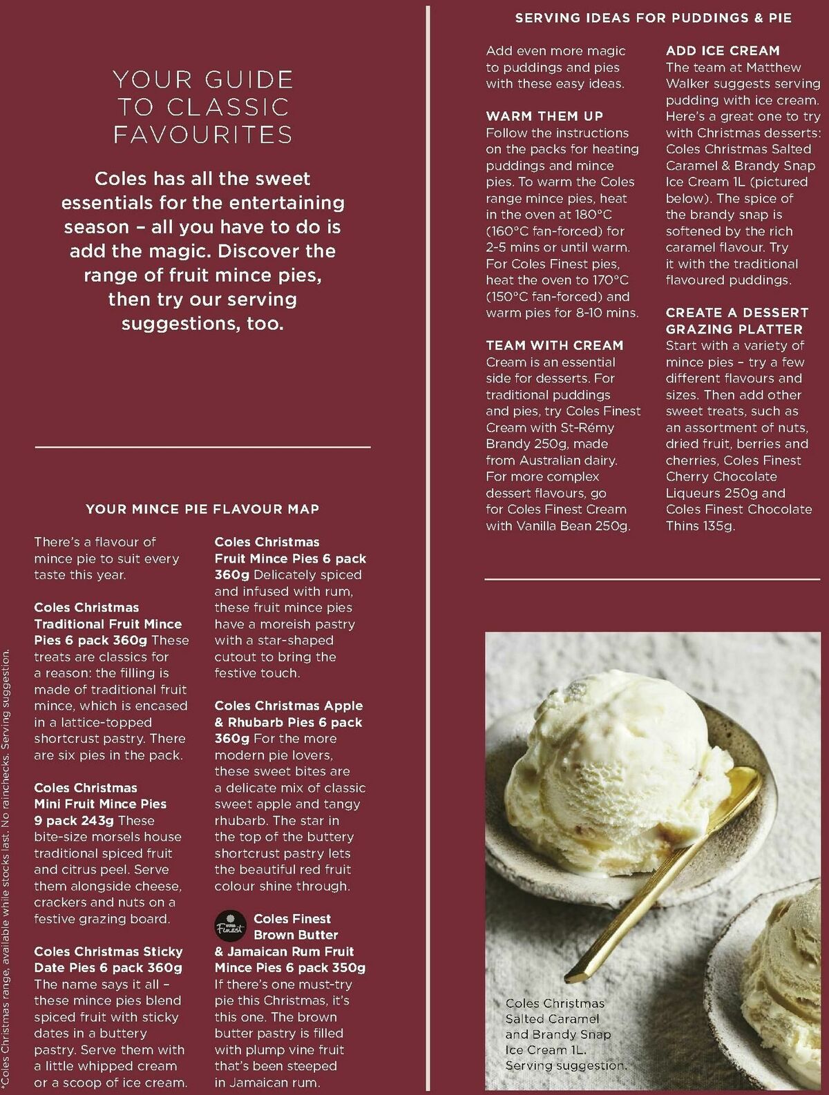 Coles Your Guide to the Festive Season Catalogues from 6 November