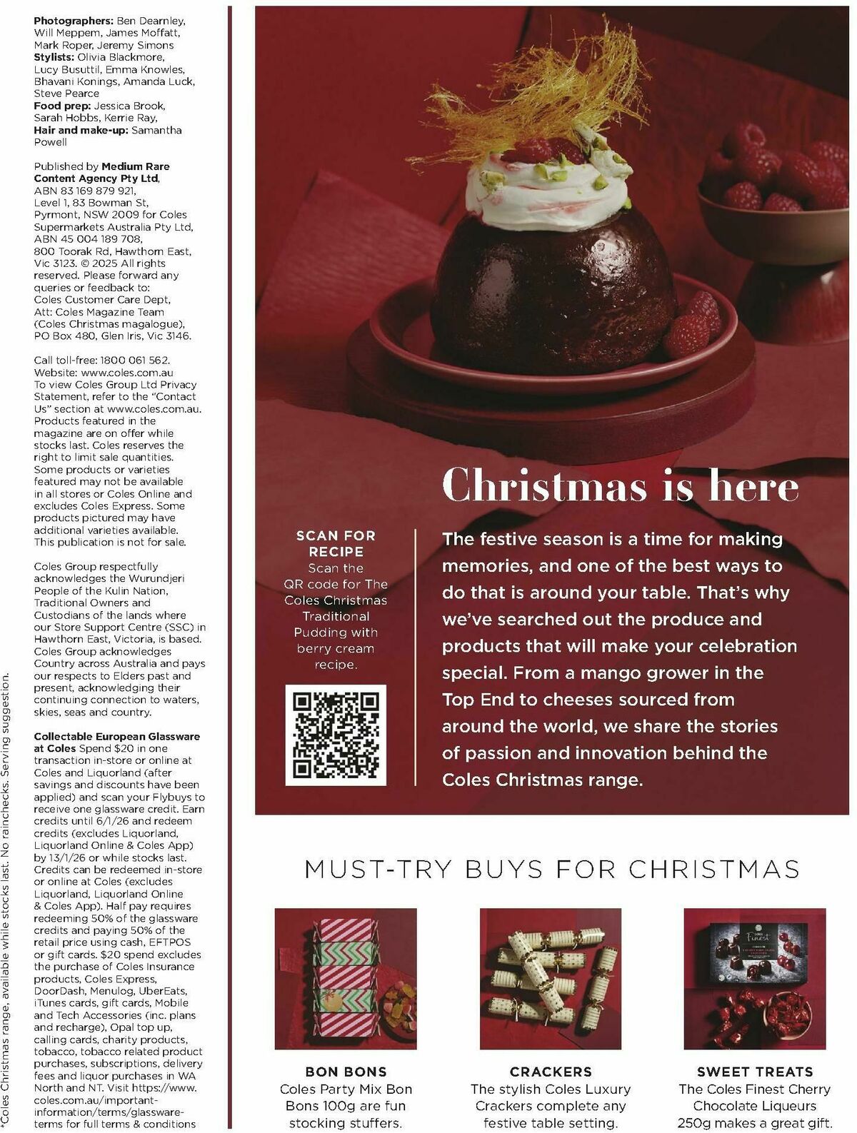 Coles Your Guide to the Festive Season Catalogues from 6 November