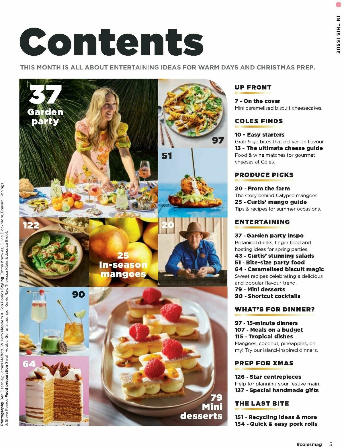 Coles Magazine November Catalogues from 1 November