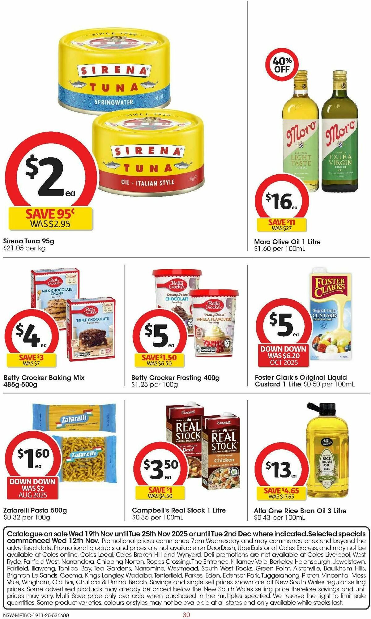 Coles Catalogues from 19 November