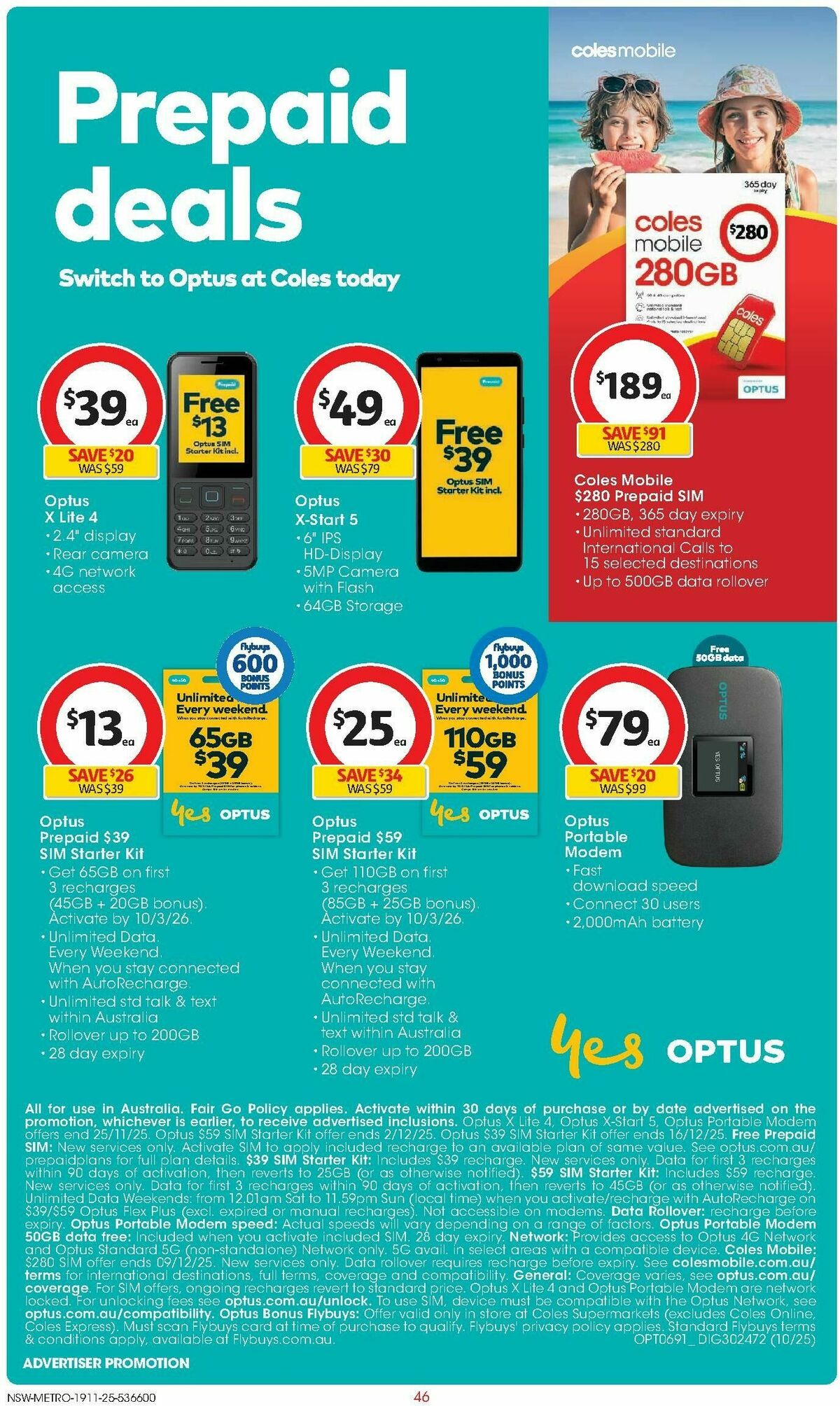 Coles Catalogues from 19 November