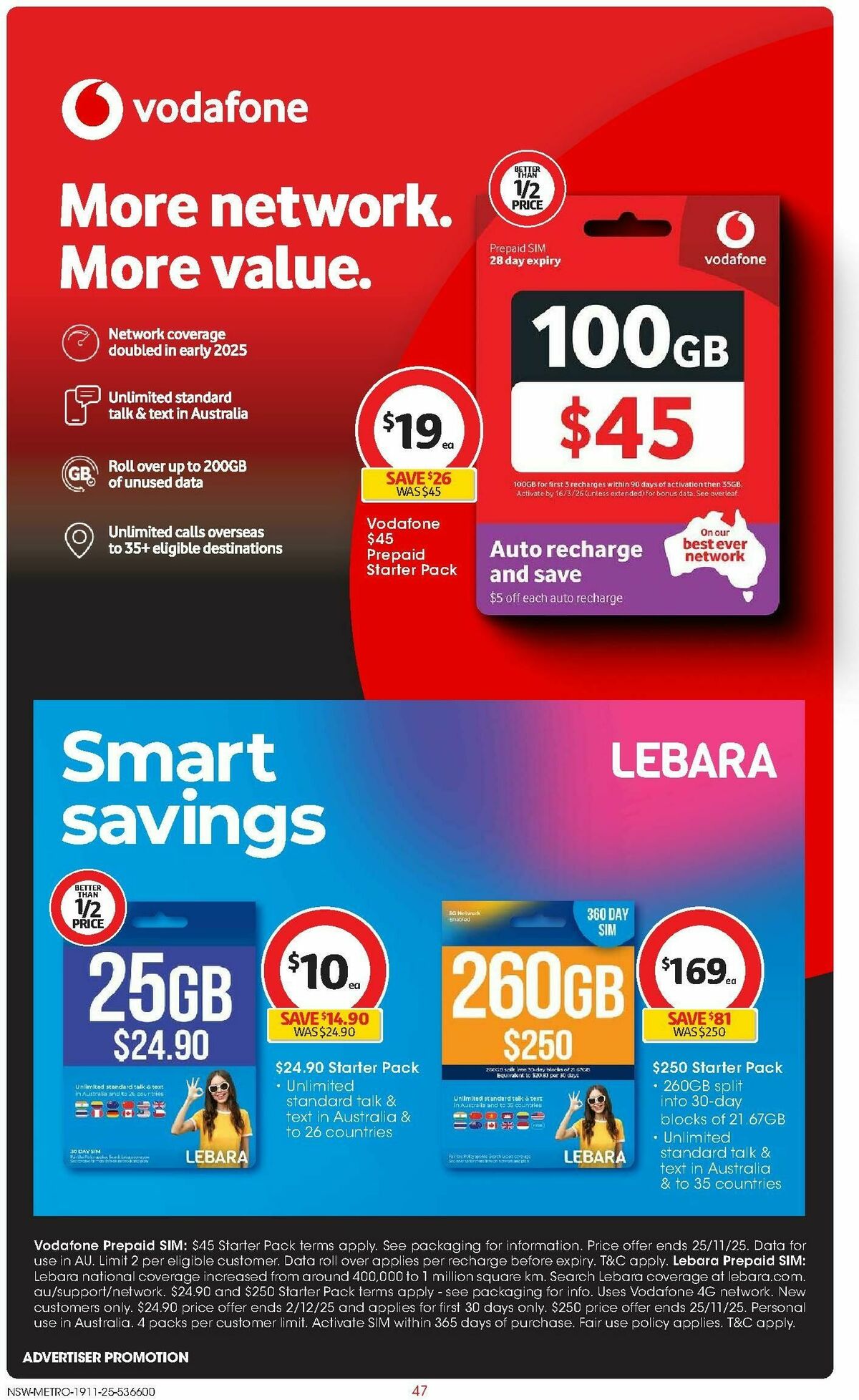 Coles Catalogues from 19 November