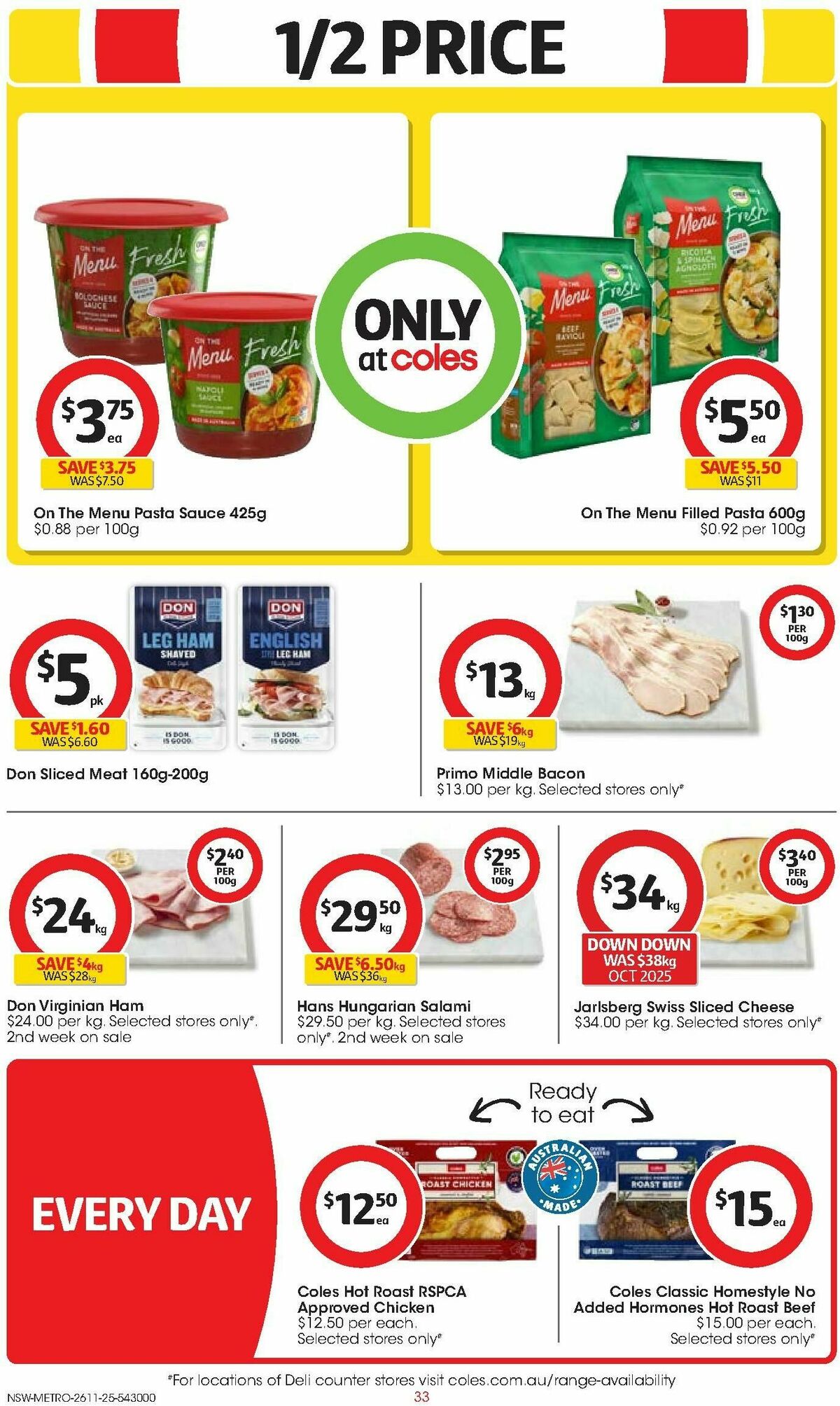 Coles Catalogues from 26 November