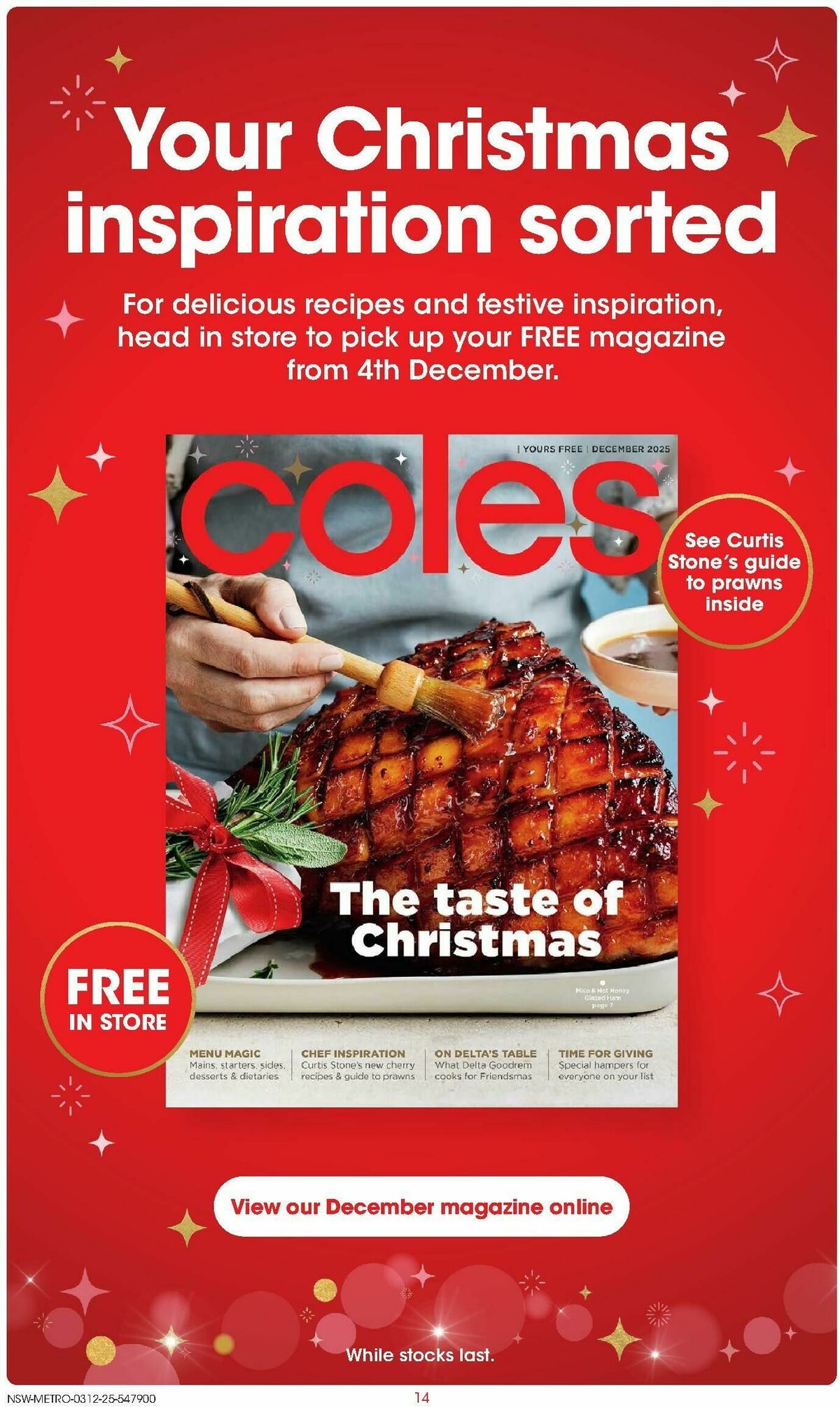 Coles Catalogues from 3 December