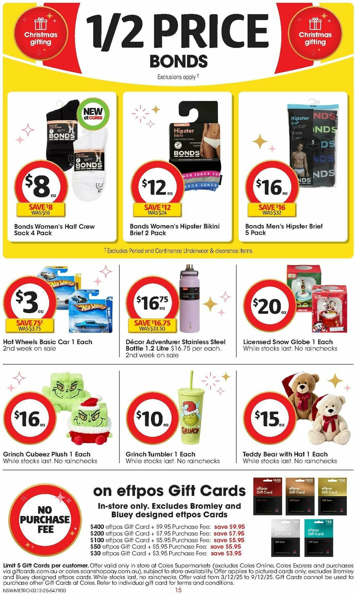 Coles Catalogues from 3 December