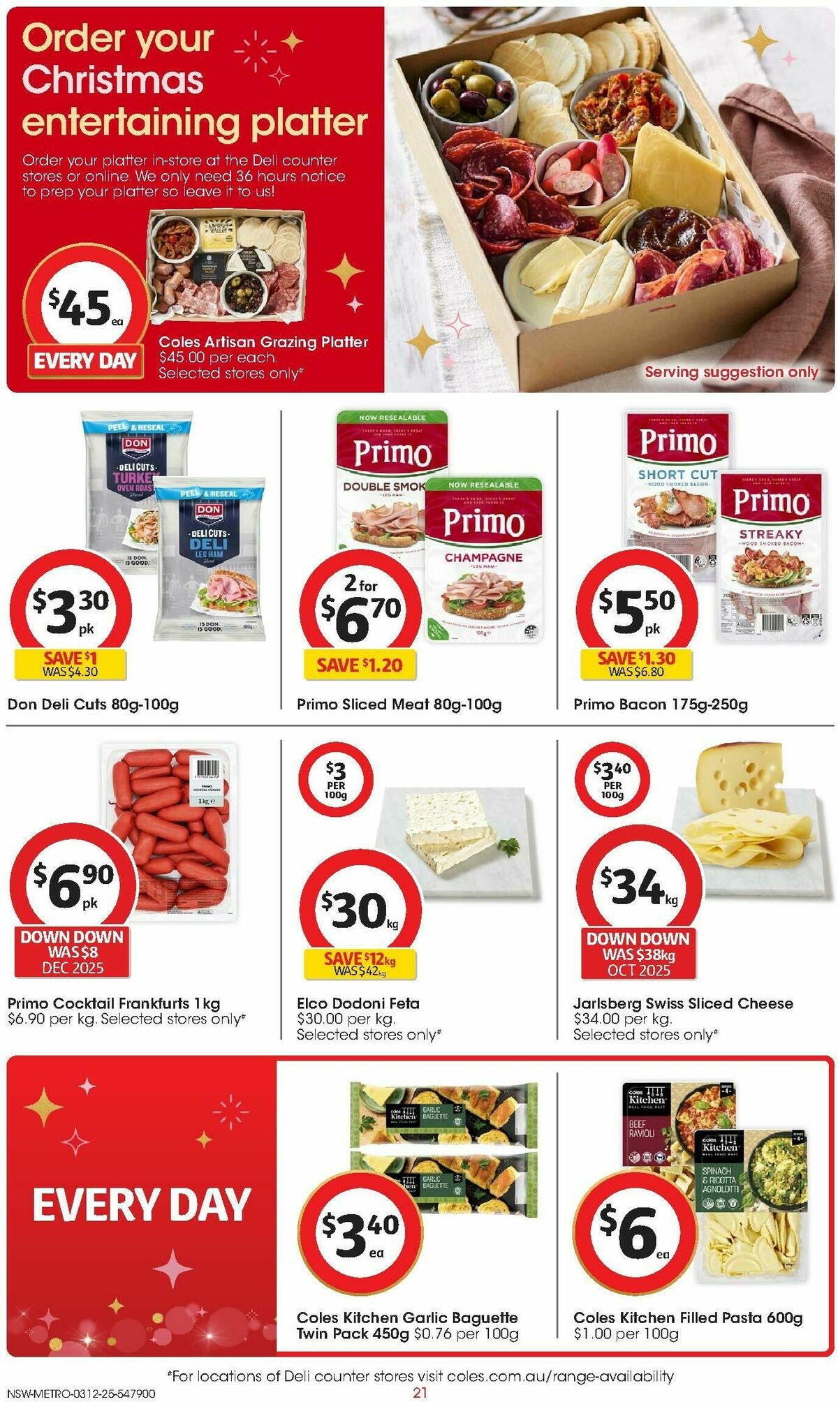 Coles Catalogues from 3 December