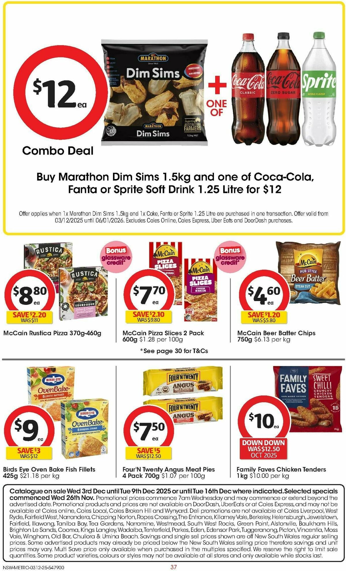 Coles Catalogues from 3 December