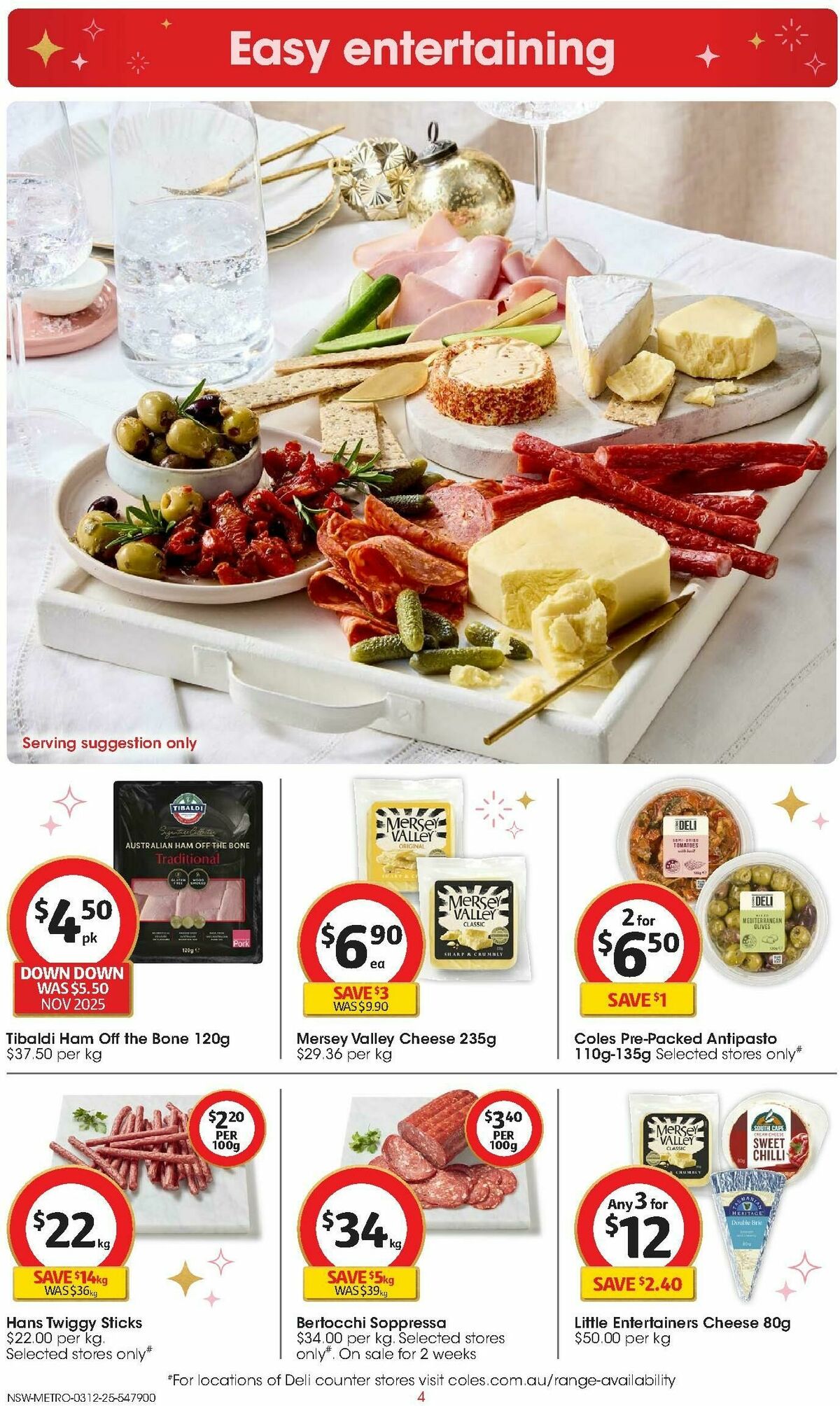 Coles Catalogues from 3 December