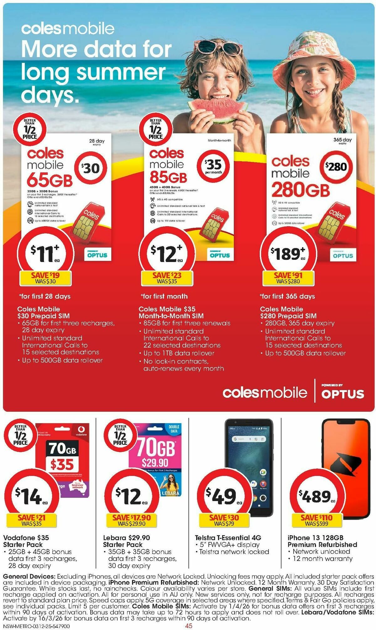 Coles Catalogues from 3 December