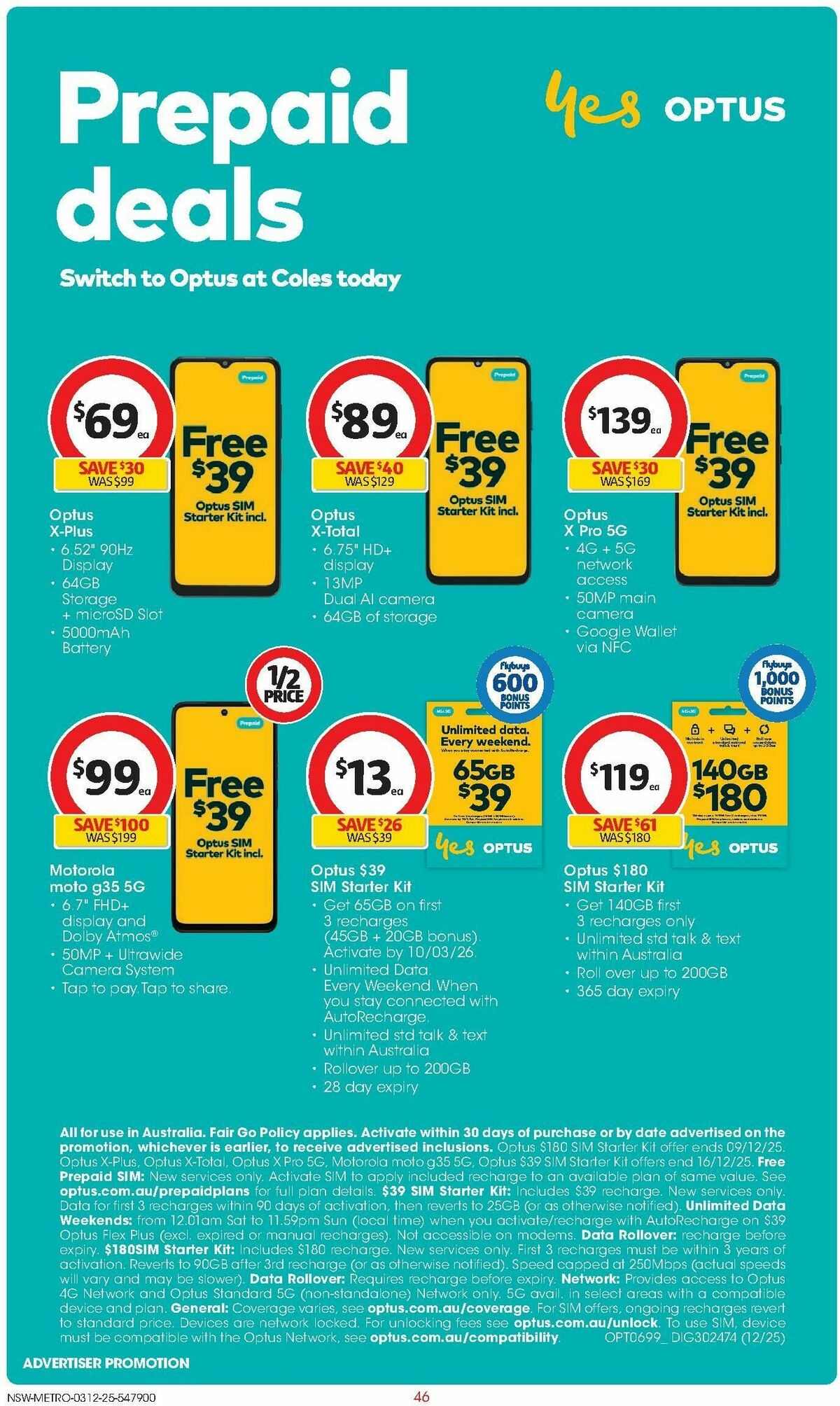 Coles Catalogues from 3 December