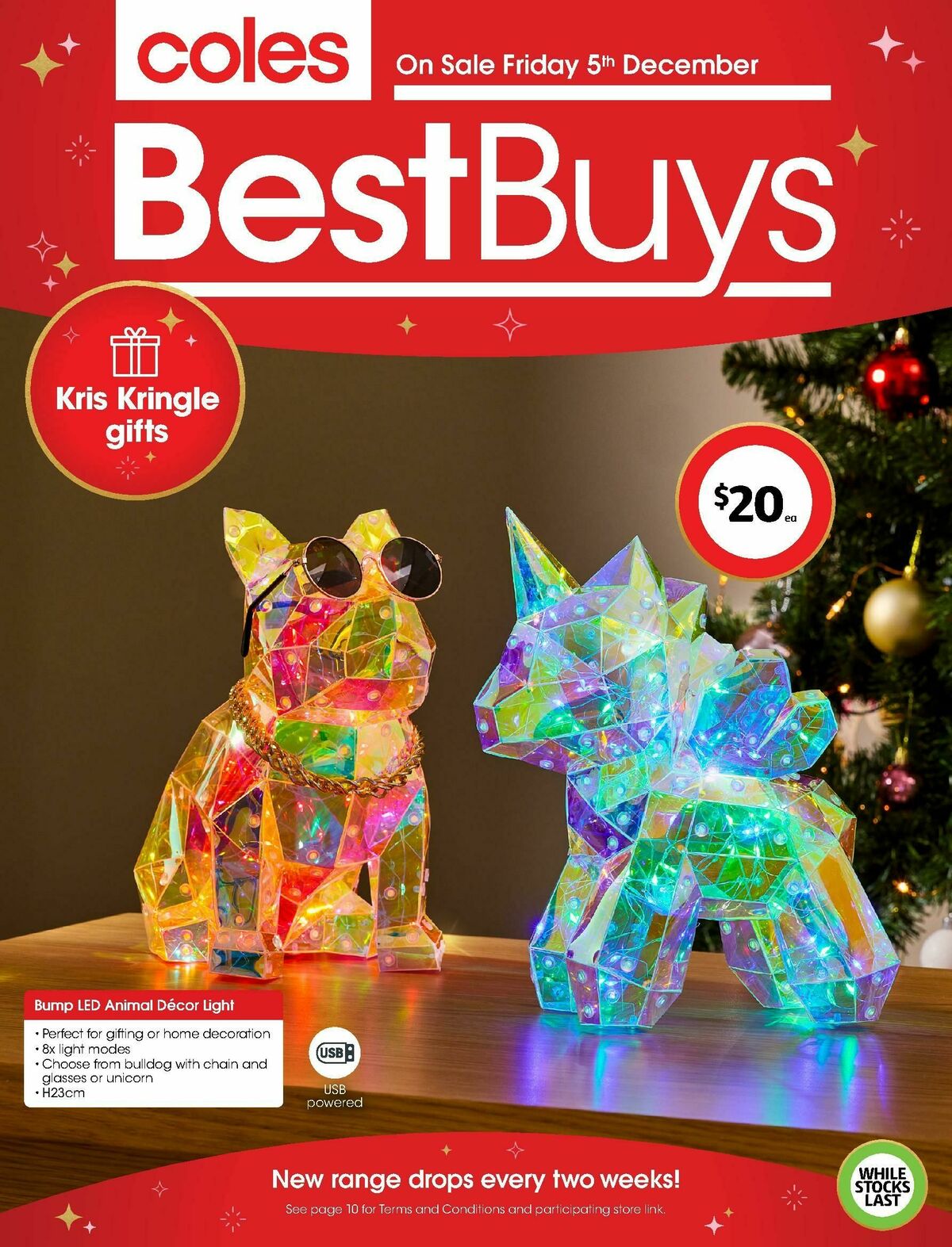 Coles Best Buys - Kris Kringle Gifts Catalogues from 5 December