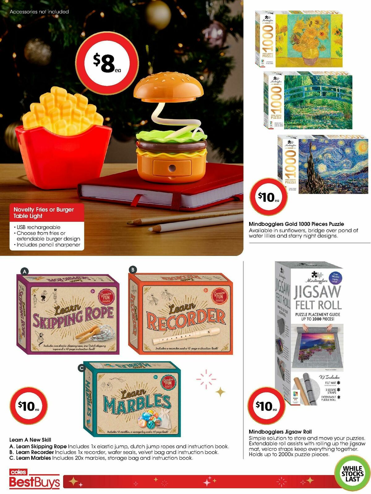 Coles Best Buys - Kris Kringle Gifts Catalogues from 5 December