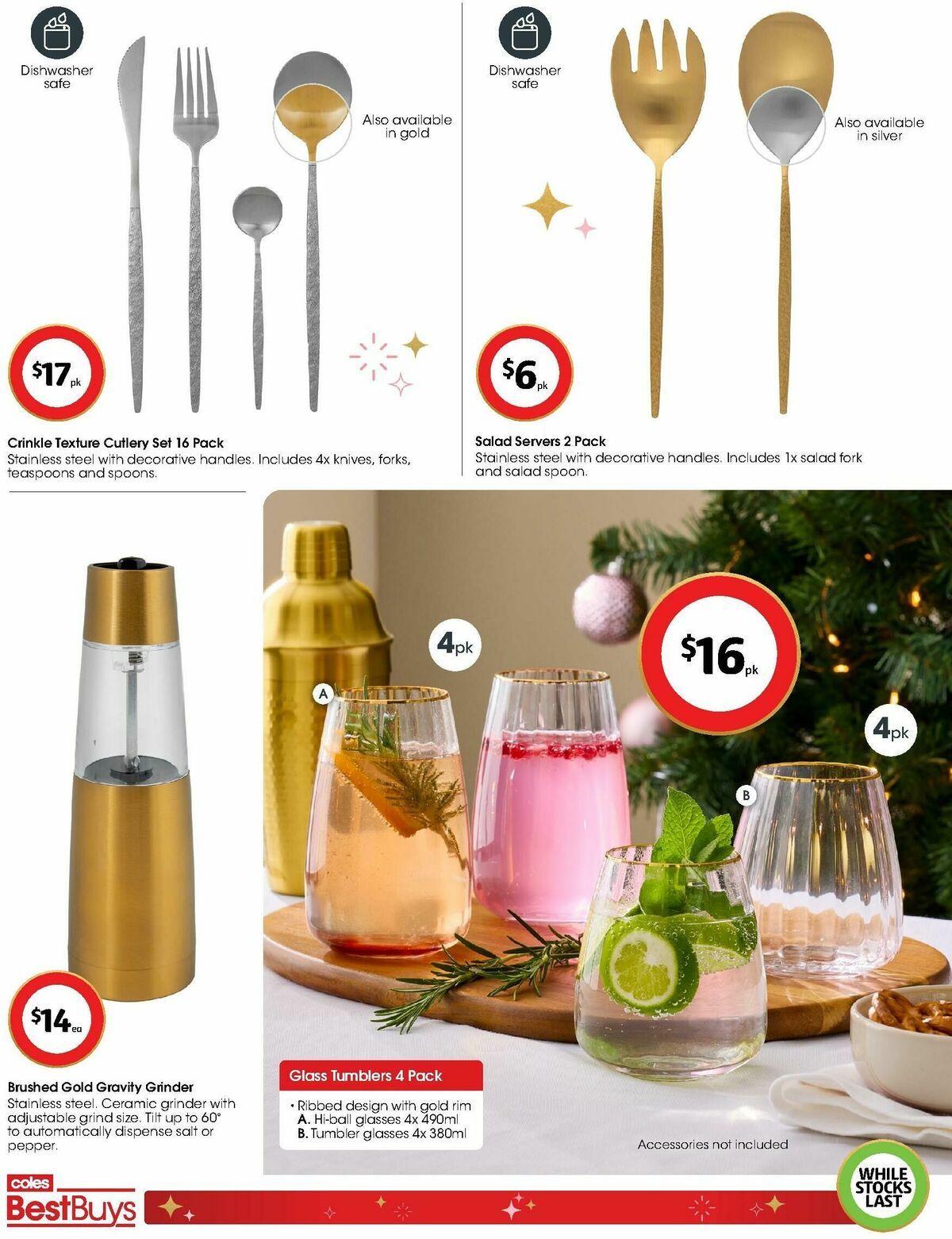 Coles Best Buys - Kris Kringle Gifts Catalogues from 5 December