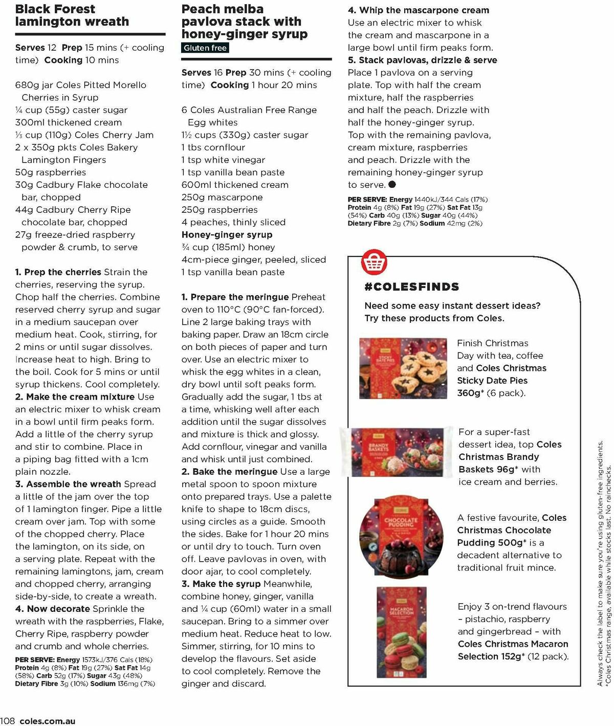 Coles Magazine December Catalogues from 1 December