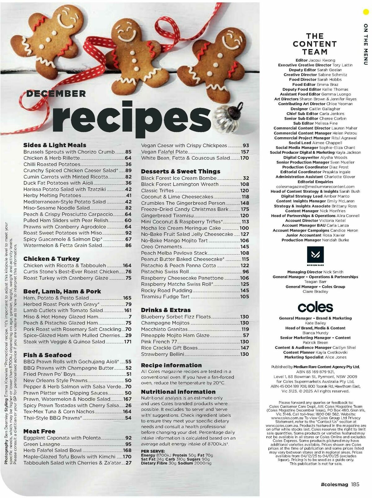 Coles Magazine December Catalogues from 1 December