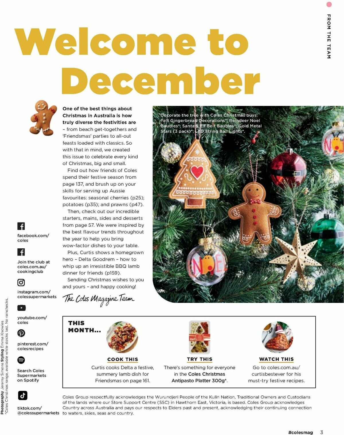 Coles Magazine December Catalogues from 1 December