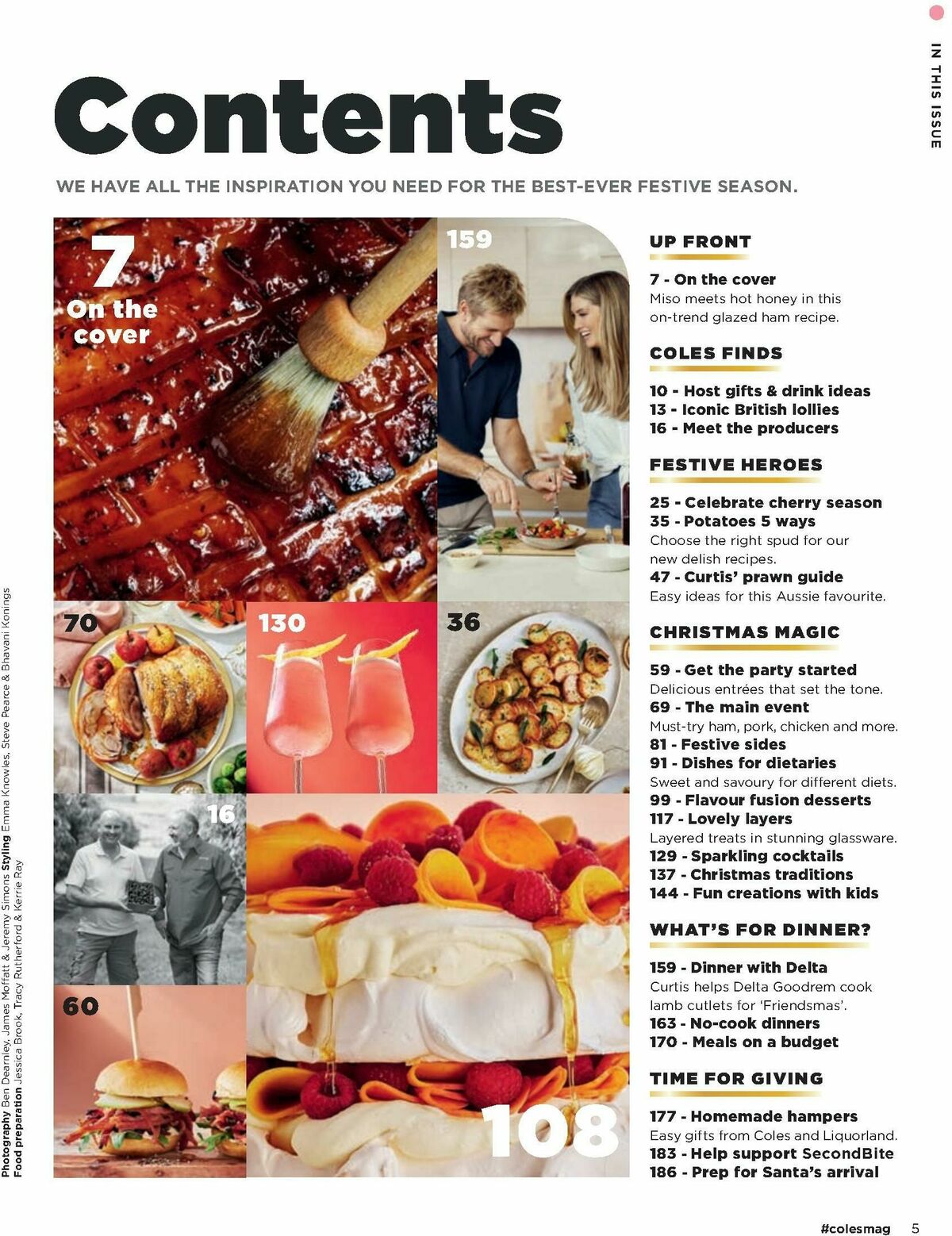 Coles Magazine December Catalogues from 1 December