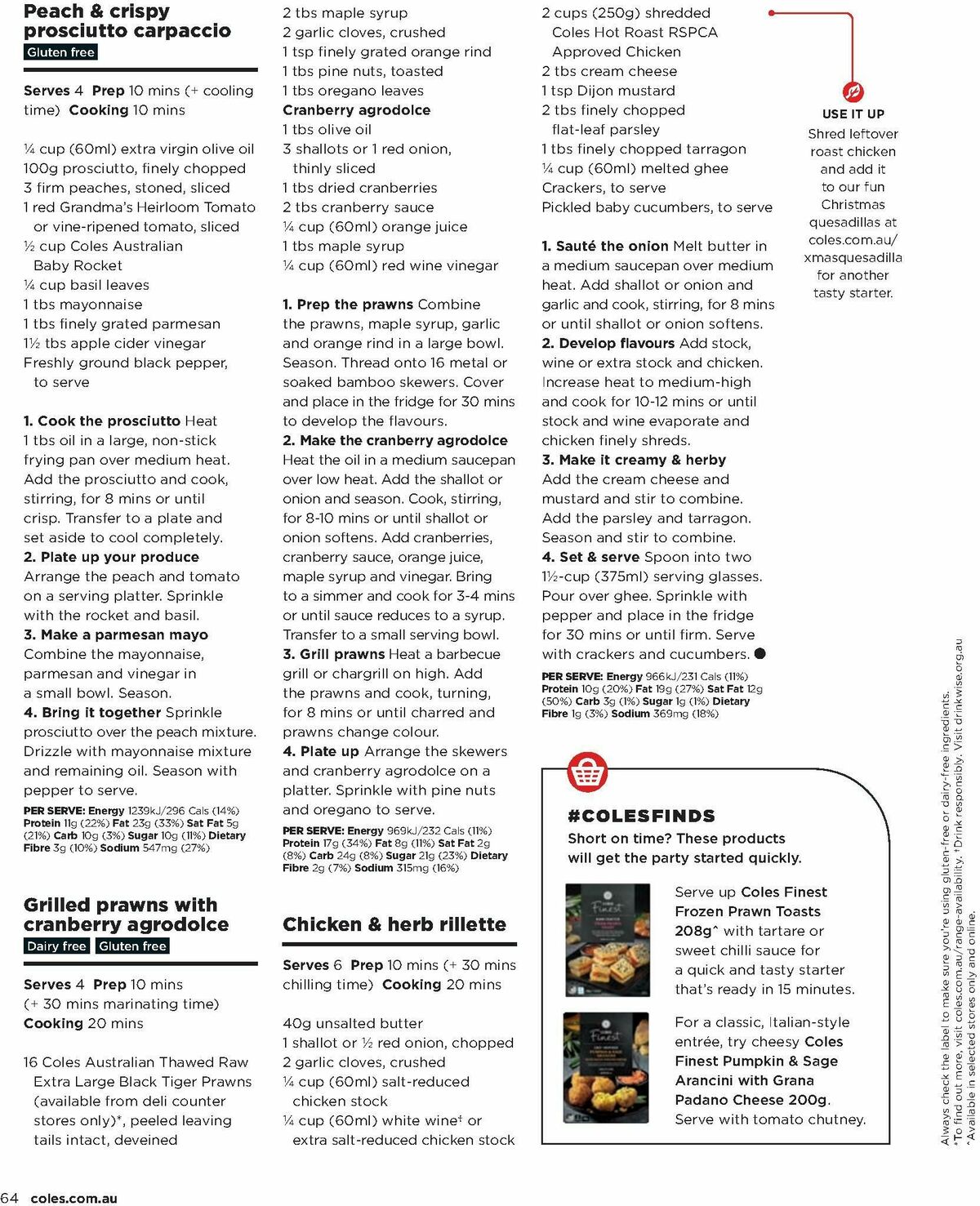 Coles Magazine December Catalogues from 1 December