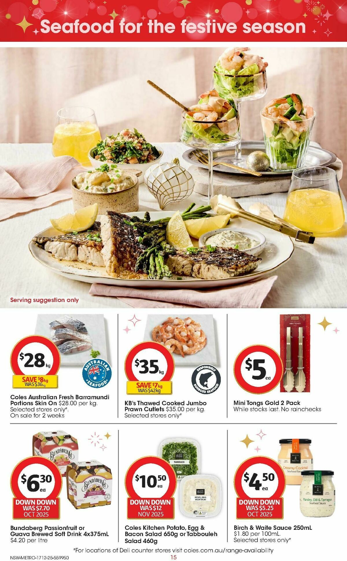 Coles Catalogues from 17 December