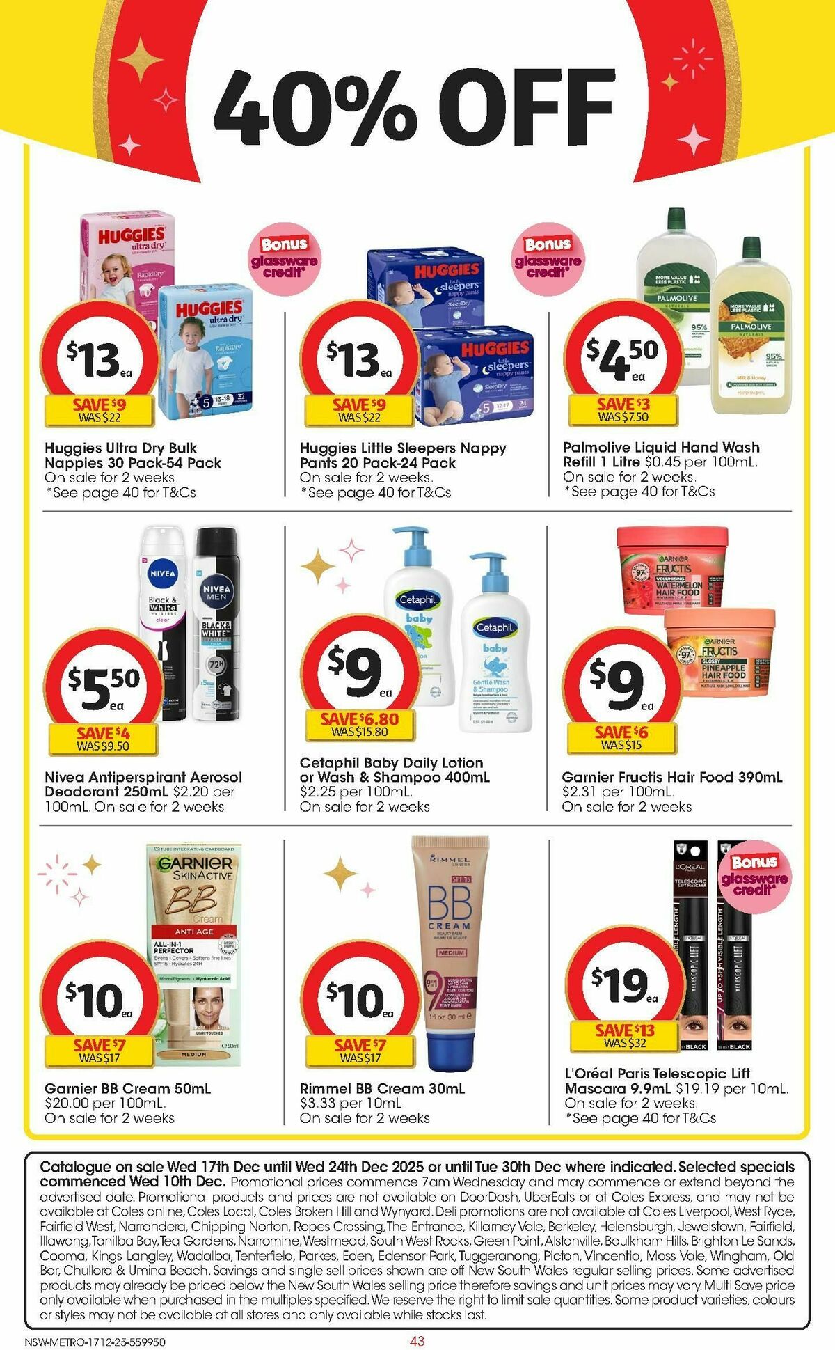 Coles Catalogues from 17 December