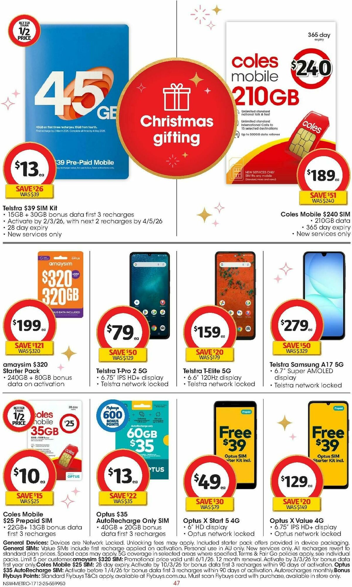 Coles Catalogues from 17 December