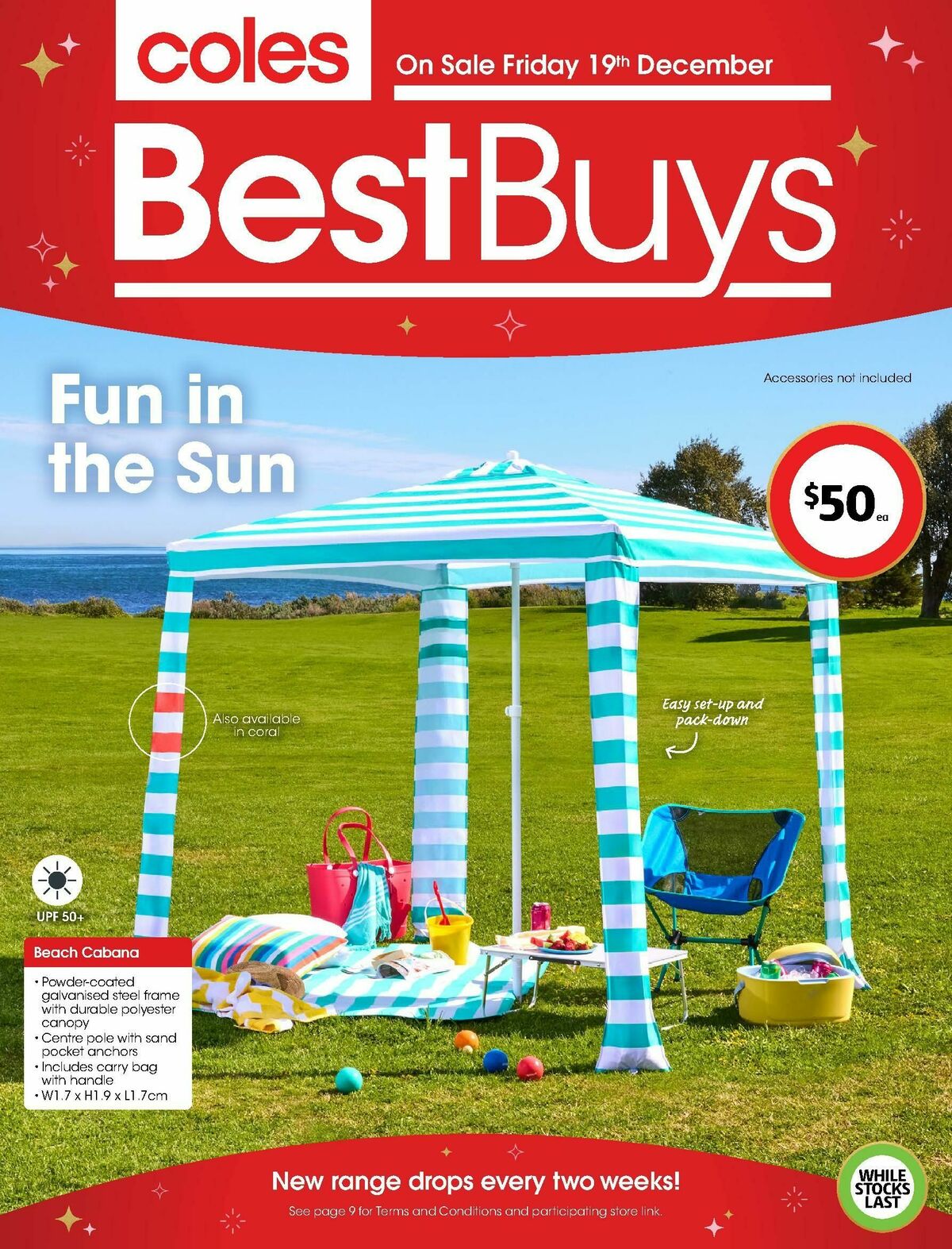 Coles Best Buys - Fun in the Sun Catalogues from 19 December