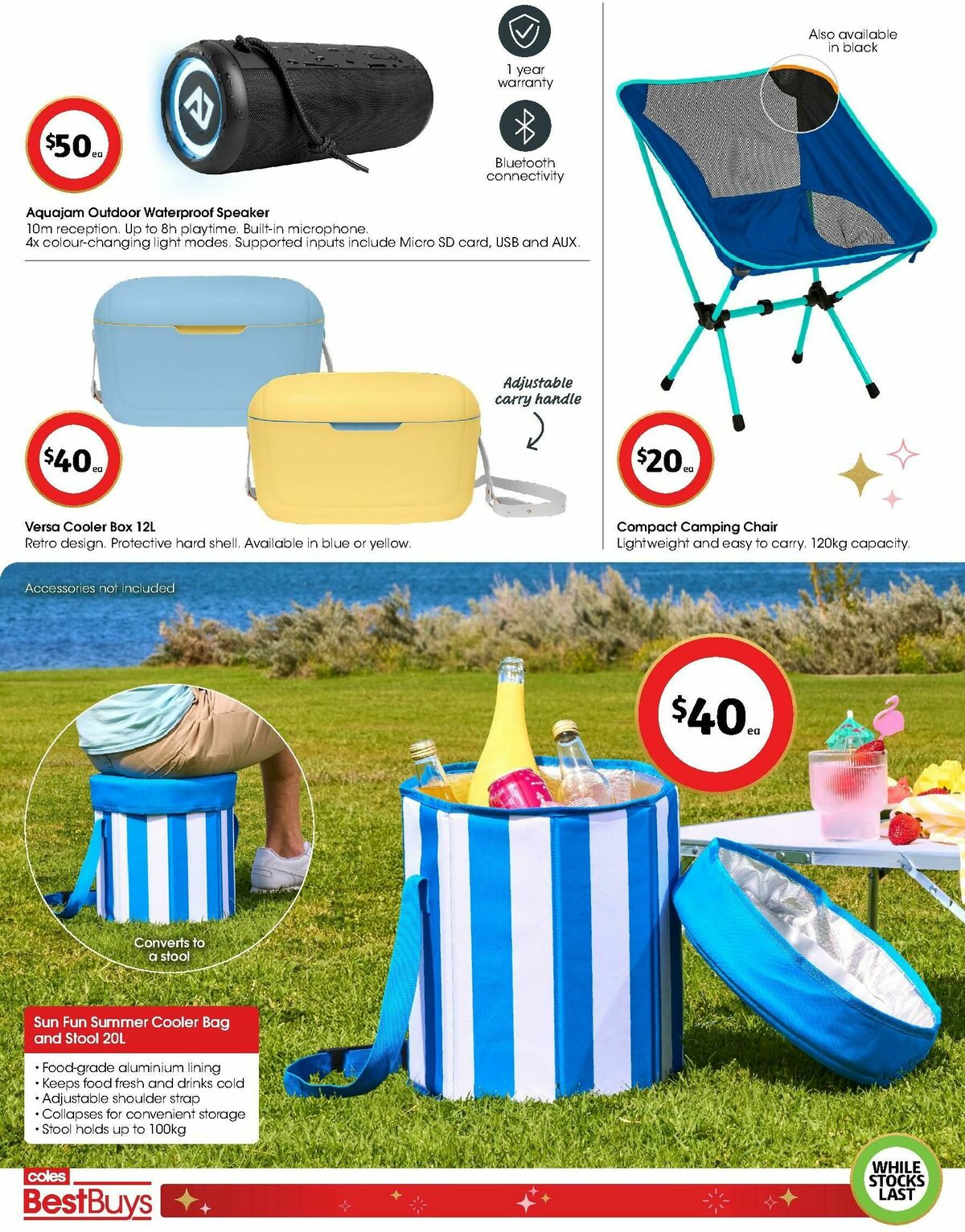 Coles Best Buys - Fun in the Sun Catalogues from 19 December