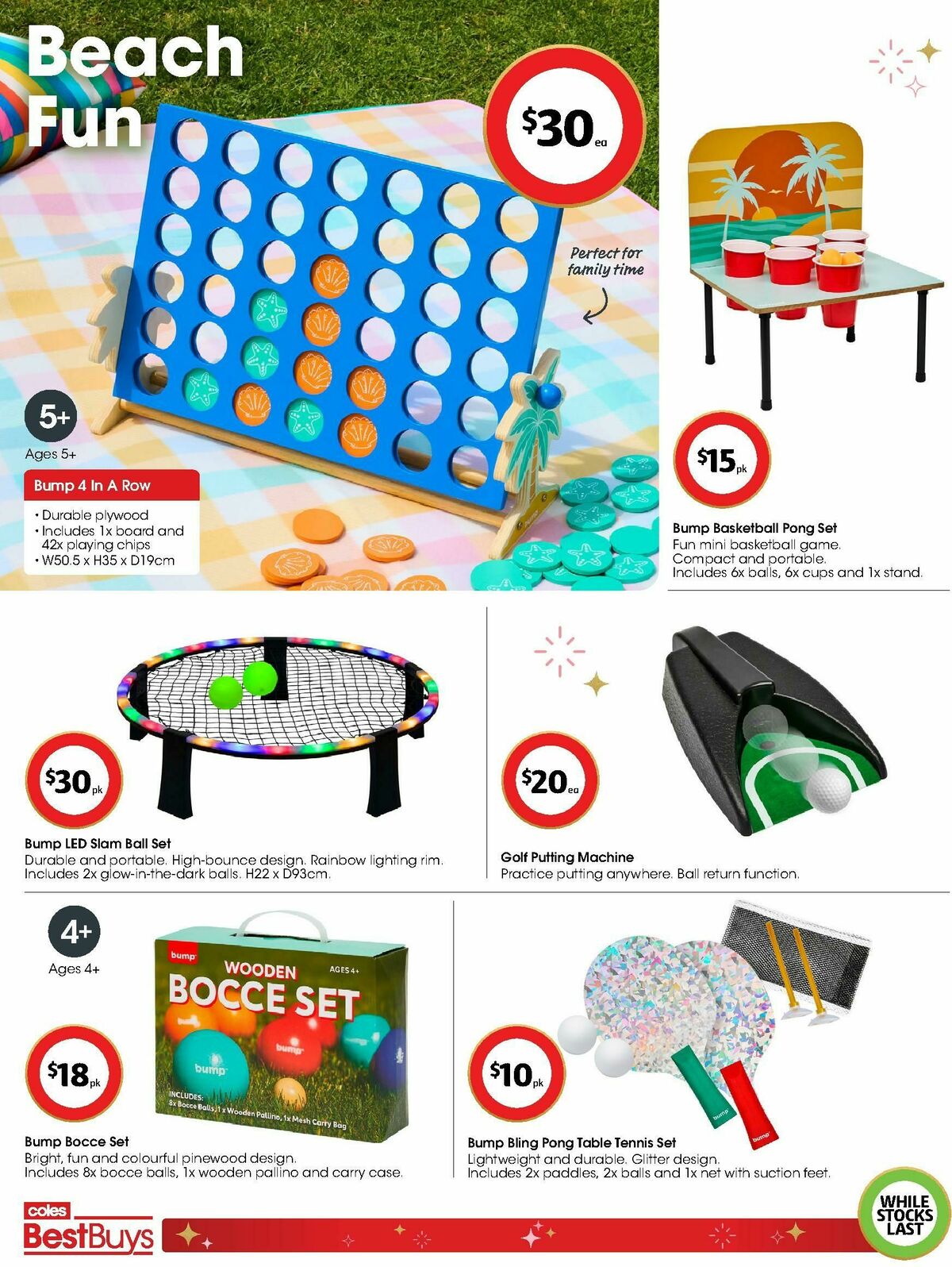 Coles Best Buys - Fun in the Sun Catalogues from 19 December