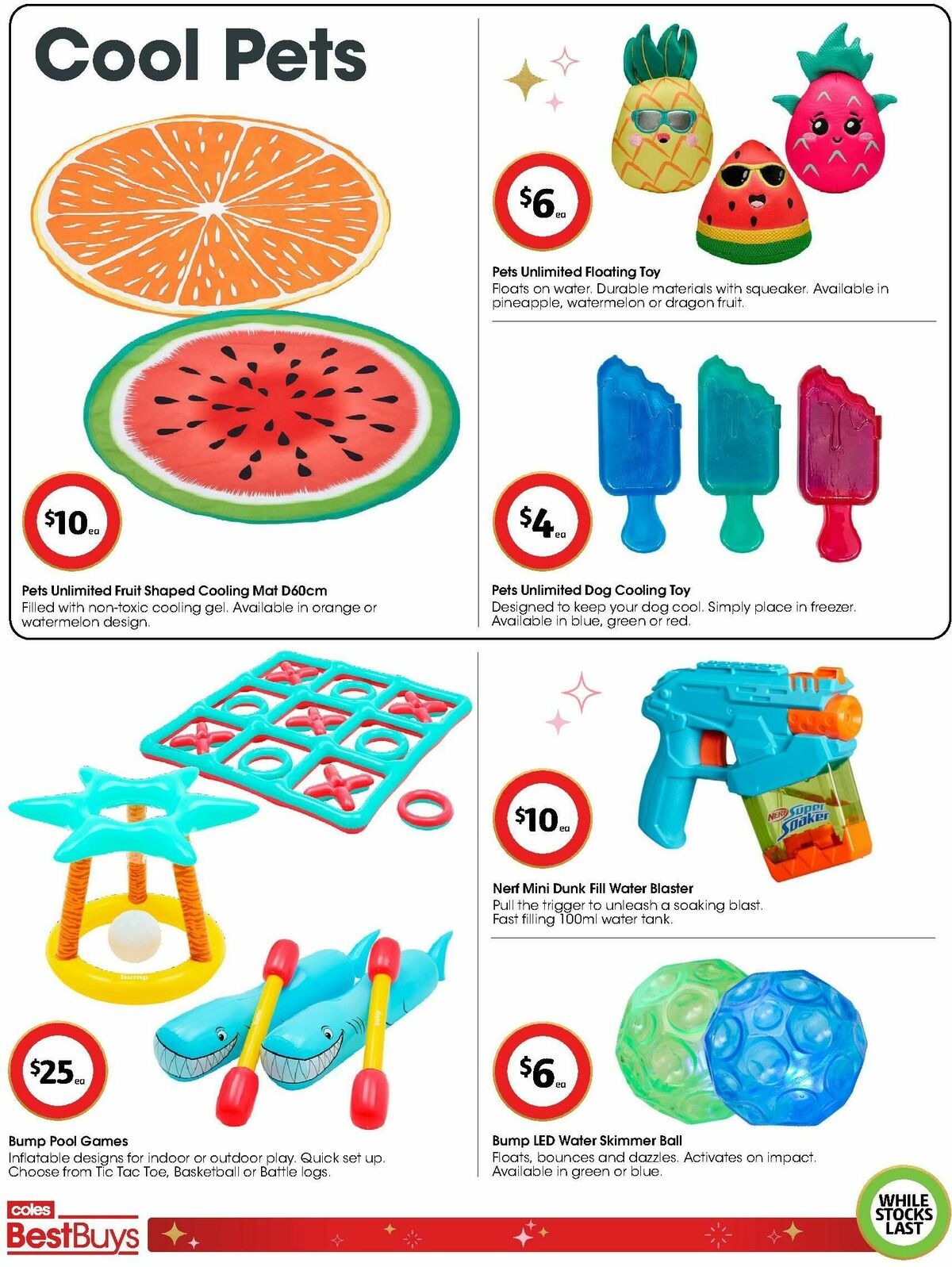 Coles Best Buys - Fun in the Sun Catalogues from 19 December