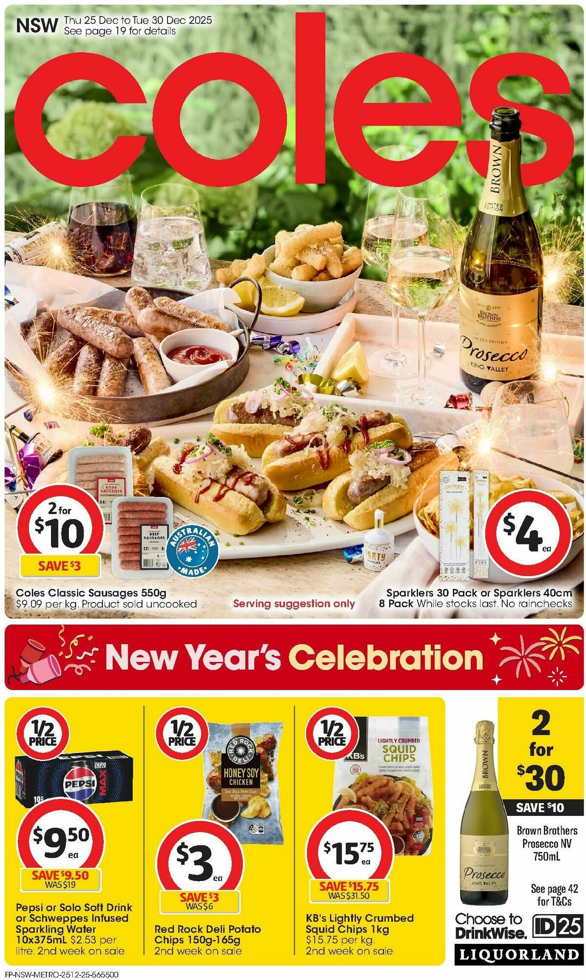 Coles Catalogues from 25 December