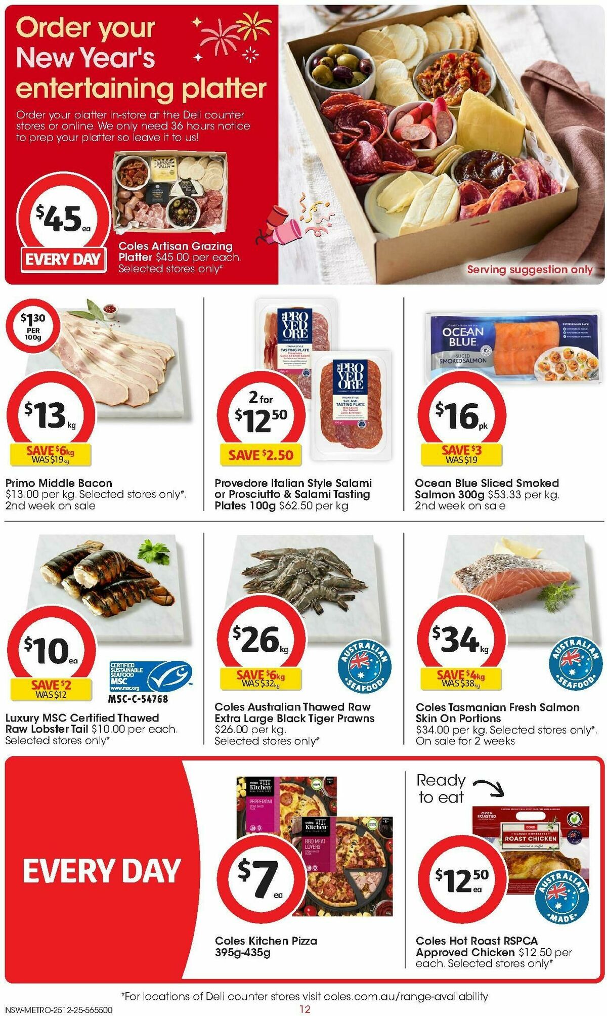 Coles Catalogues from 25 December